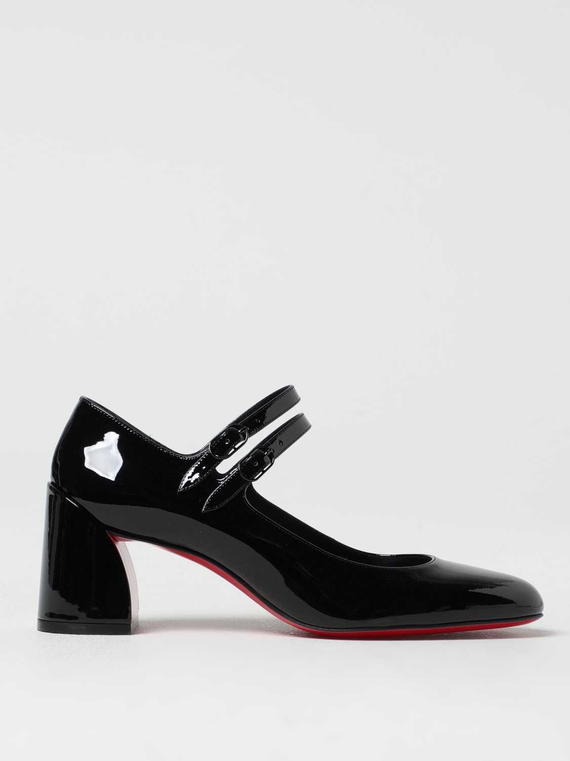 CHRISTIAN LOUBOUTIN DÉCOLLETÉ: Mary Jane Miss Jane Christian Louboutin in vernice , Nero - Img 1