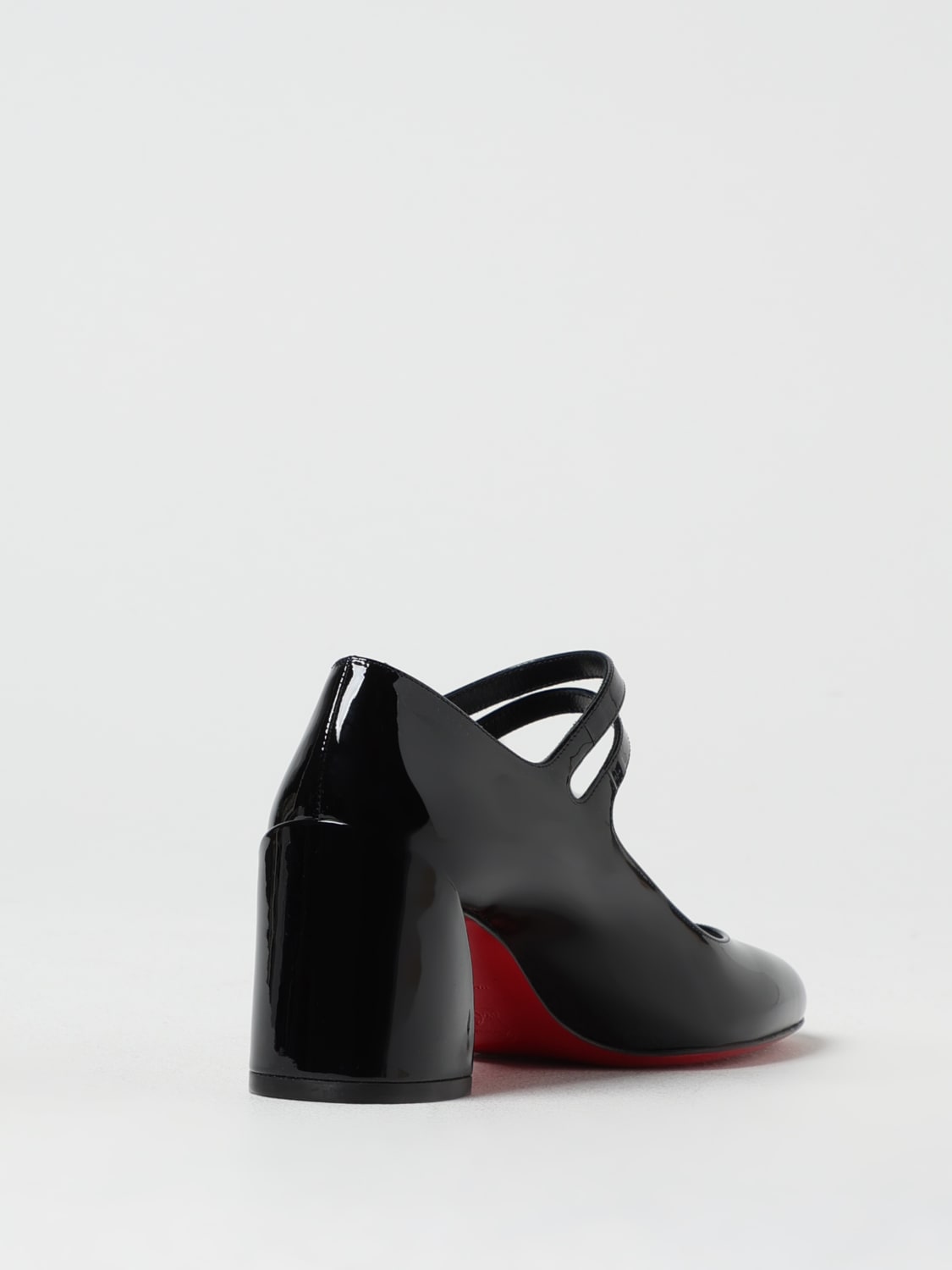 CHRISTIAN LOUBOUTIN DÉCOLLETÉ: Mary Jane Miss Jane Christian Louboutin in vernice , Nero - Img 3
