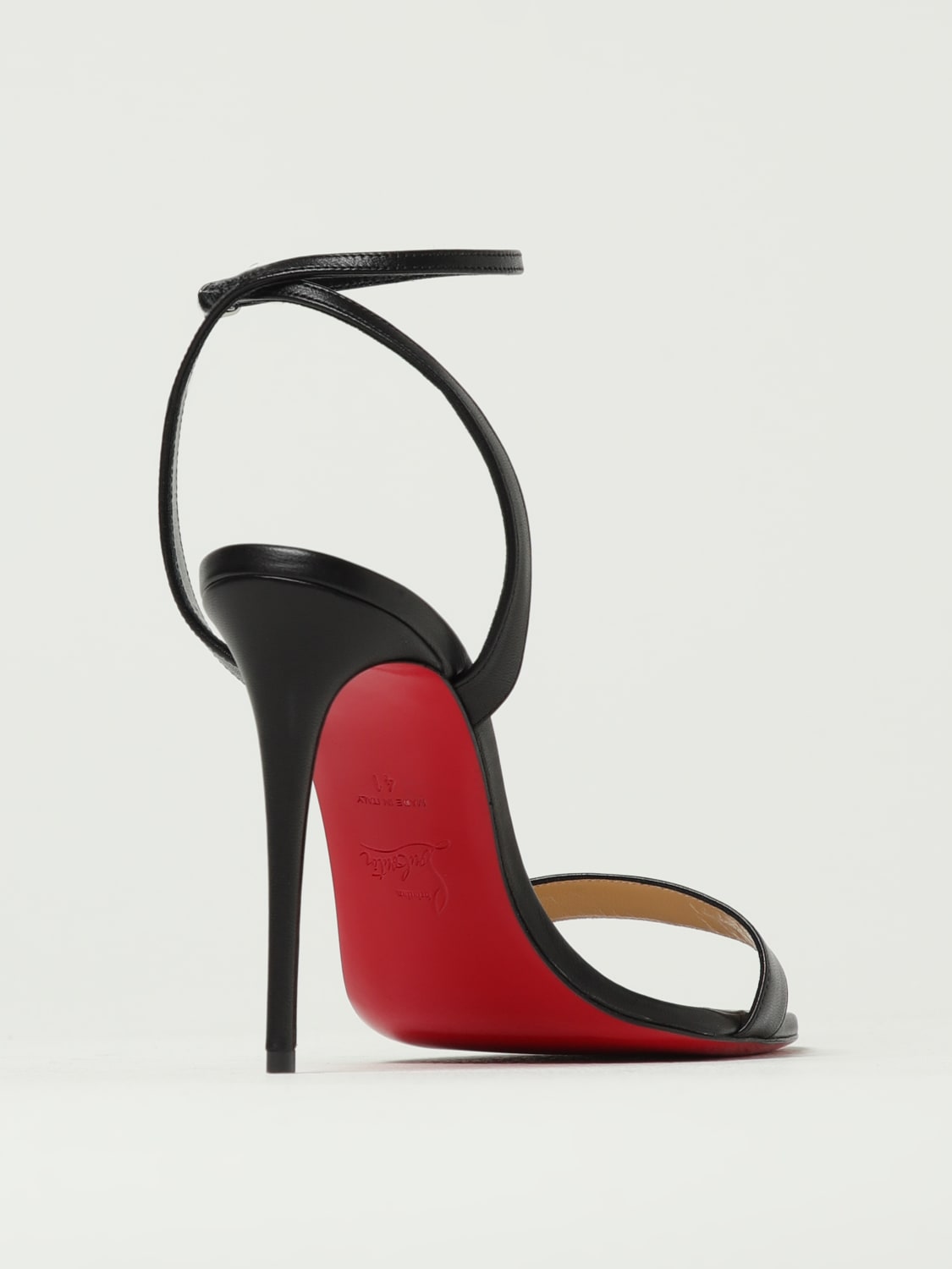 シューズ・サンダルその他 CHRISTIAN LOUBOUTIN Woman Heeled sandals Black 3210851 BK01 CHRISTIAN LOUBOUTIN: Shoes woman - Black | Christian