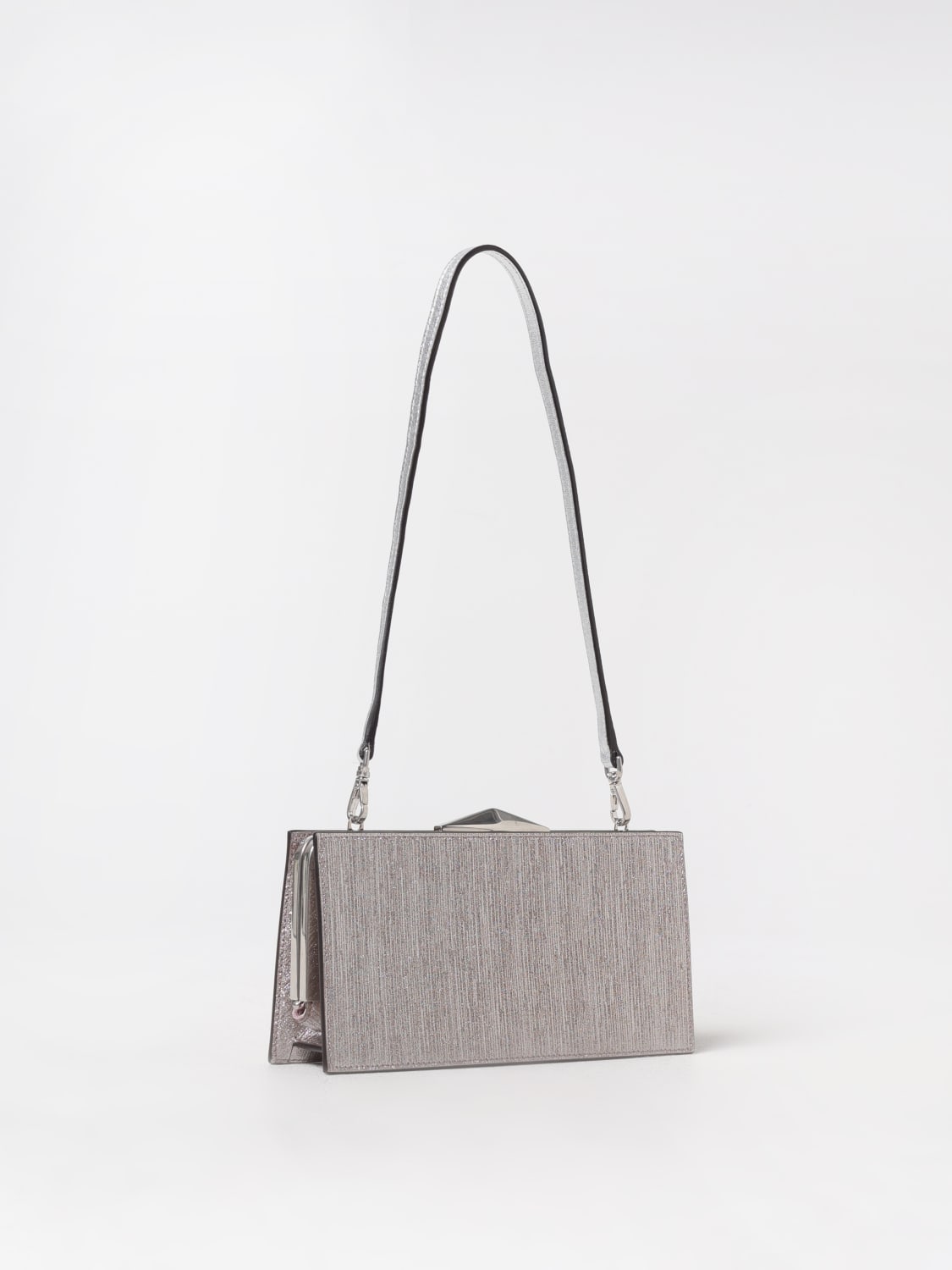 JIMMY CHOO CLUTCH: Shoulder bag woman Jimmy Choo, Blush Pink - Img 2