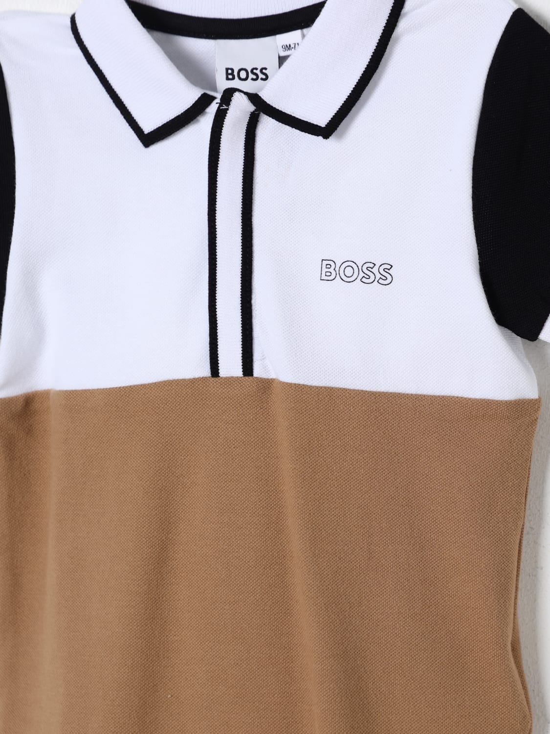 BOSS TRACKSUIT: Romper kids Boss, White - Img 3