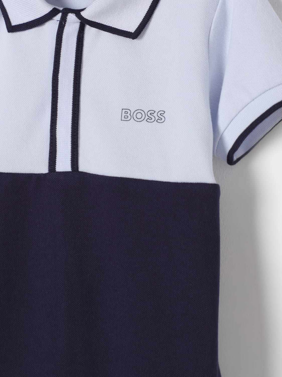 BOSS TRACKSUIT: Romper kids Boss, Navy - Img 3