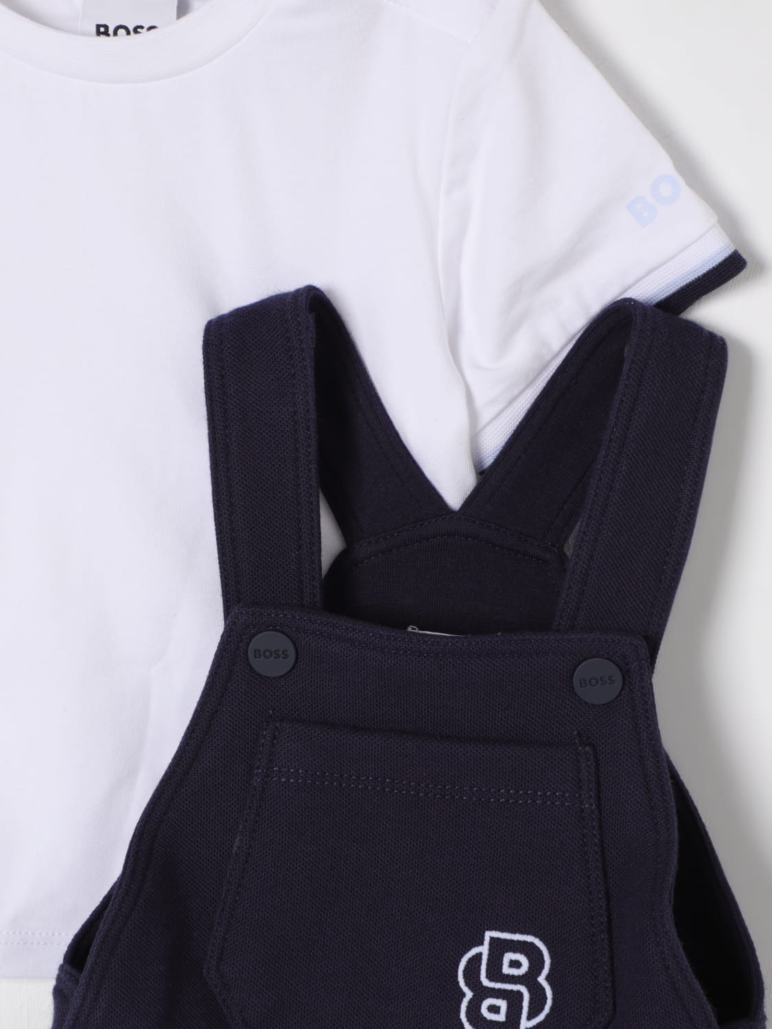 BOSS JUMPSUIT: Romper kids Boss, Navy - Img 3