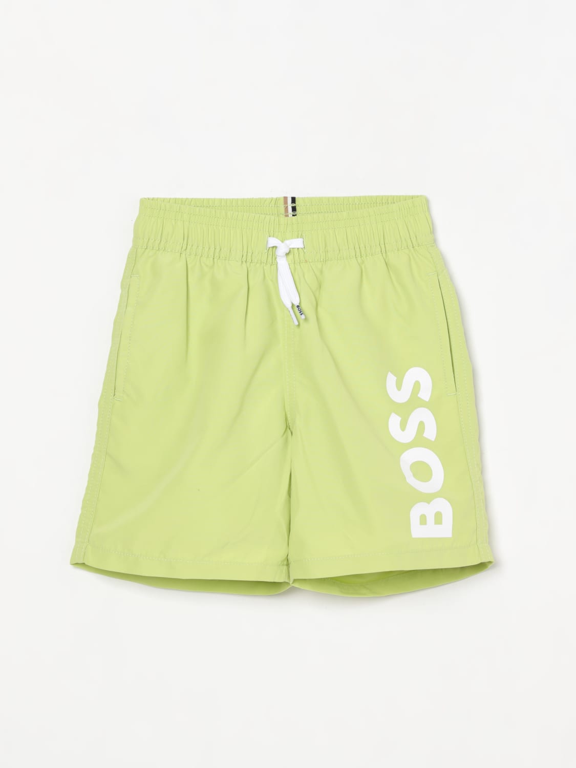 BOSS SWIMSUIT: Swimsuit kids Boss, Green - Img 1