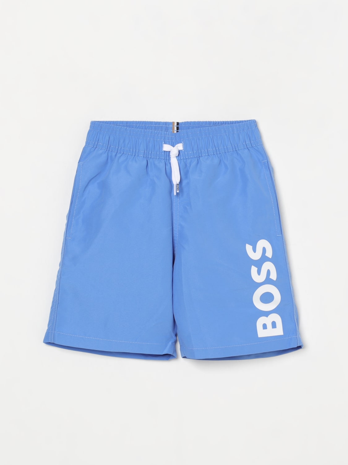 BOSS MAILLOT DE BAIN: Maillot de bain enfant Boss, Bleu 1 - Img 1
