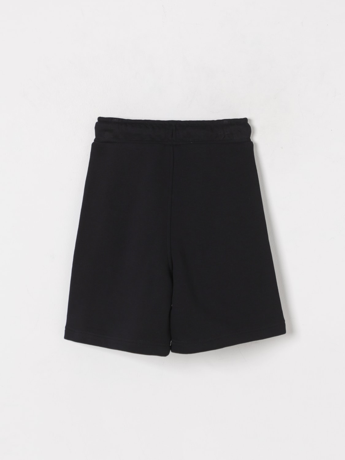 BOSS PANTALONCINI: Shorts jogging in misto cotone con logo , Nero - Img 2