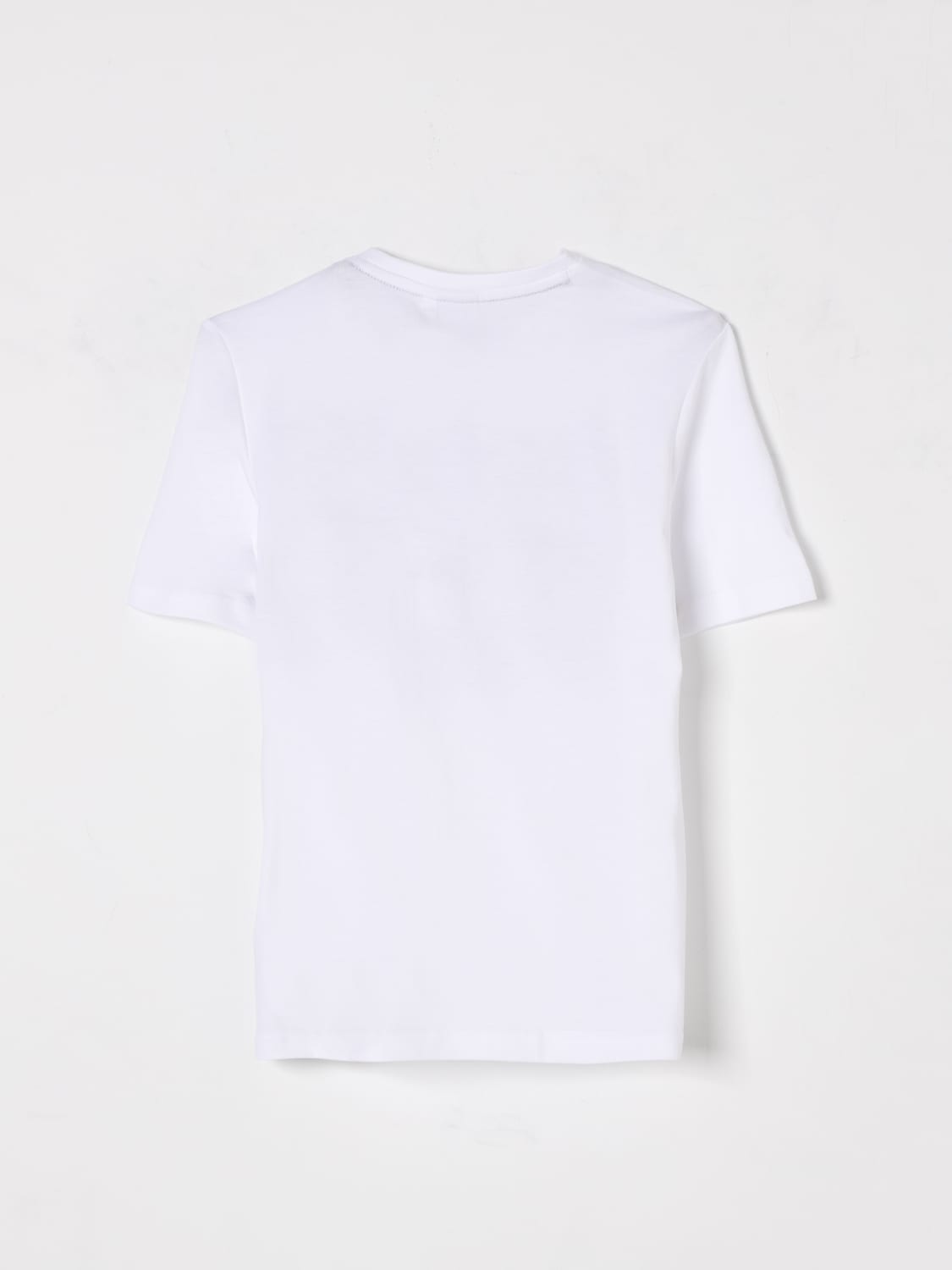BOSS T-SHIRT: T-shirt kinder Boss, Weiß - Img 2