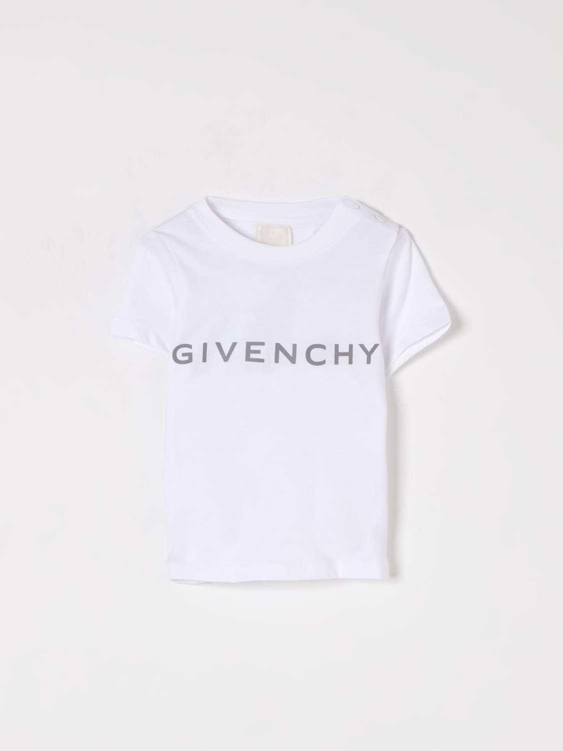 GIVENCHY T-SHIRT: T-shirt kids Givenchy, White - Img 1
