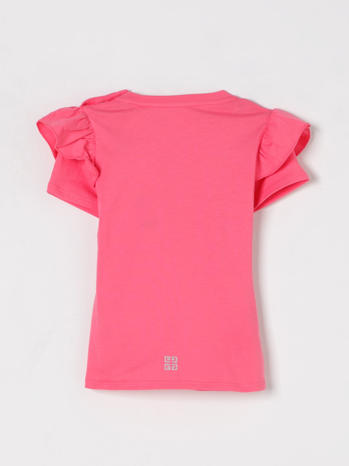 GIVENCHY T-SHIRT: T-shirt kids Givenchy, Fuchsia - Img 2