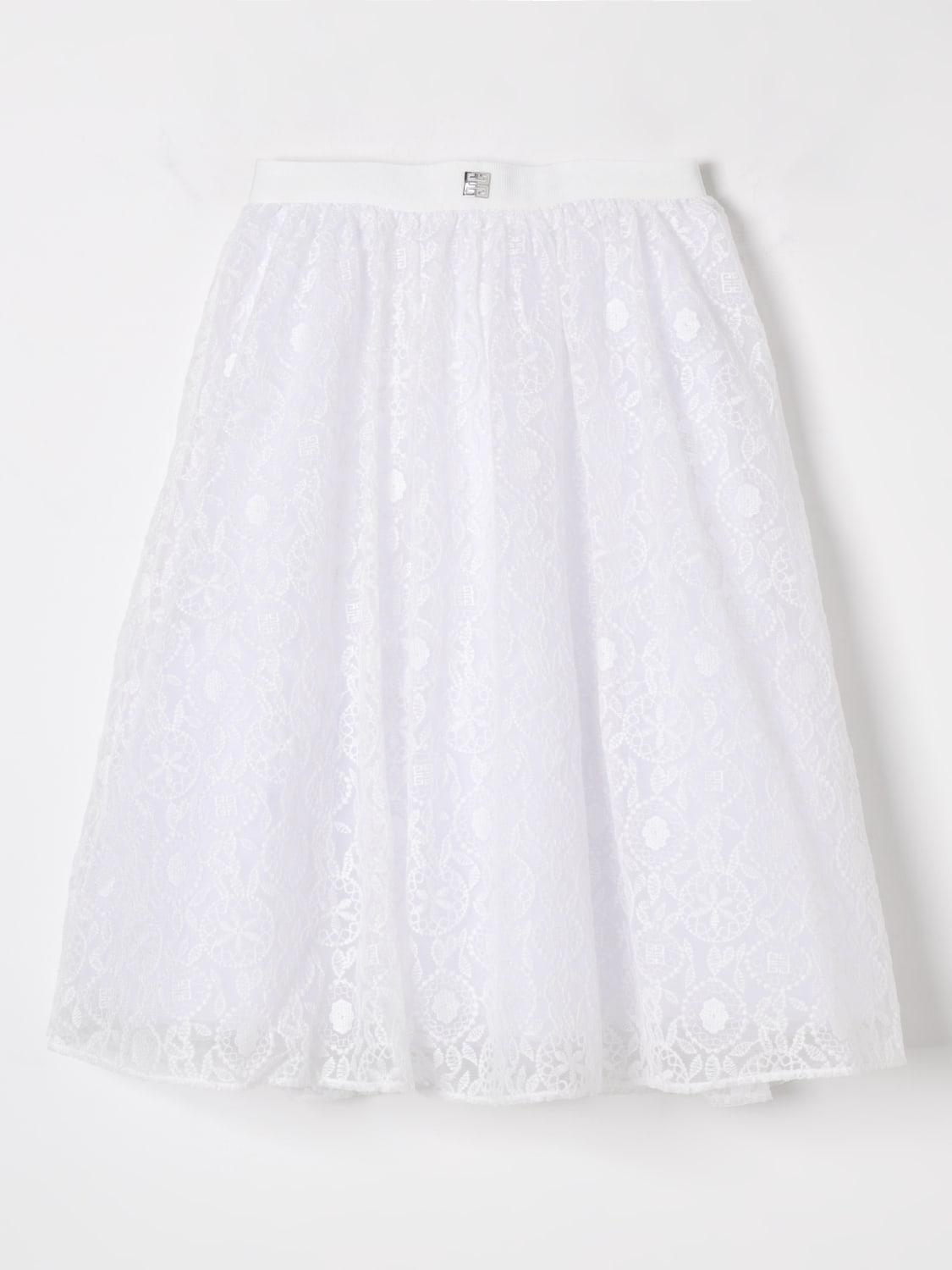 GIVENCHY ROCK: Rock kinder Givenchy, Weiß - Img 1