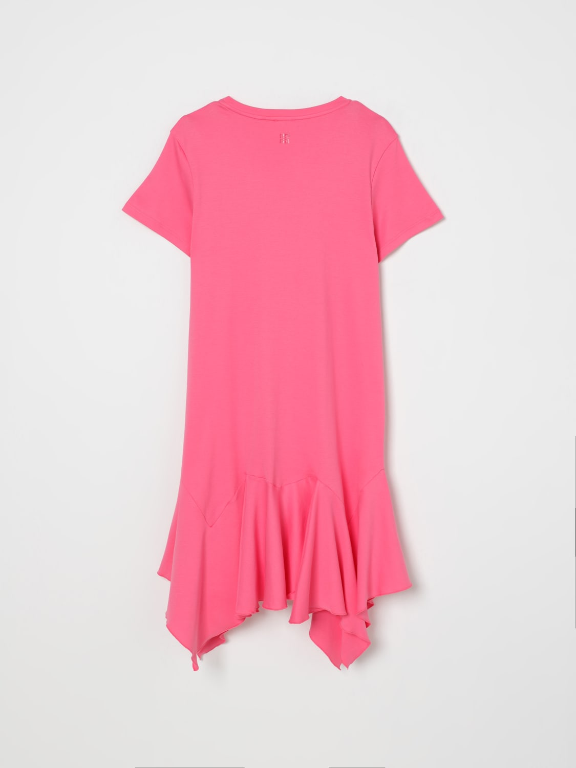 GIVENCHY ABITO: Abito Givenchy in cotone con logo tono su tono, Lampone - Img 2