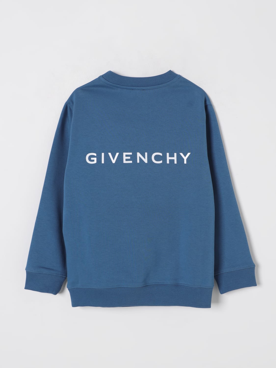 GIVENCHY SWEATER: Sweater kids Givenchy, Blue - Img 2