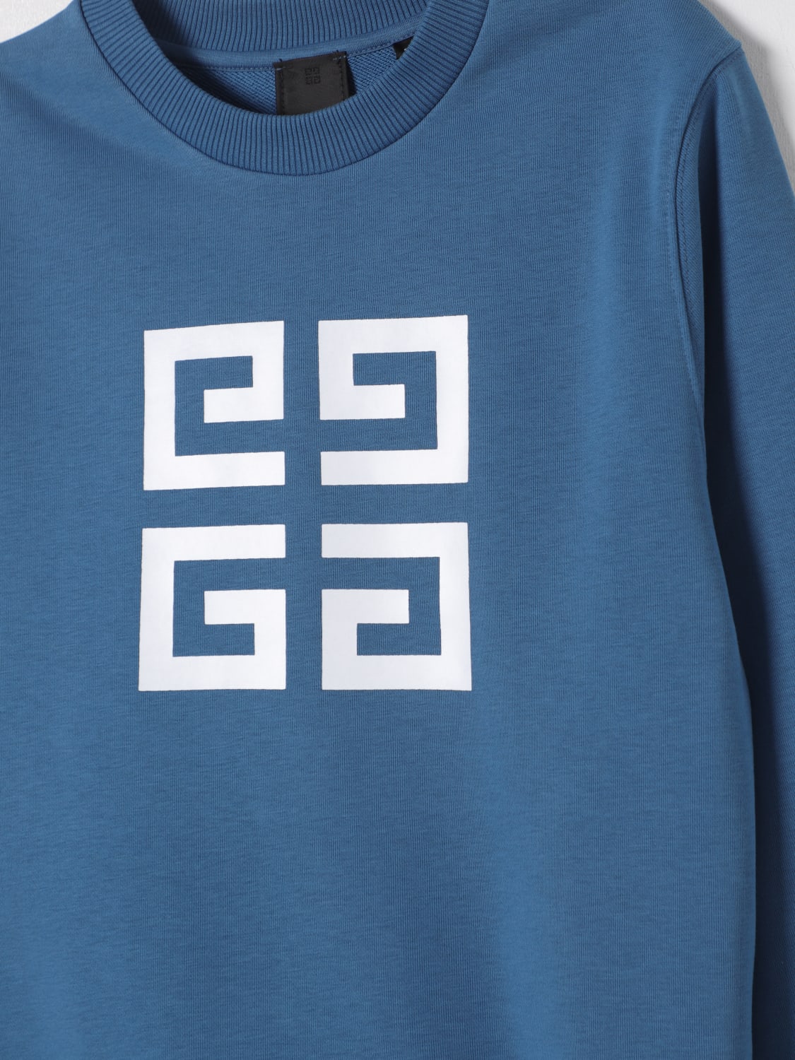 GIVENCHY SWEATER: Sweater kids Givenchy, Blue - Img 3