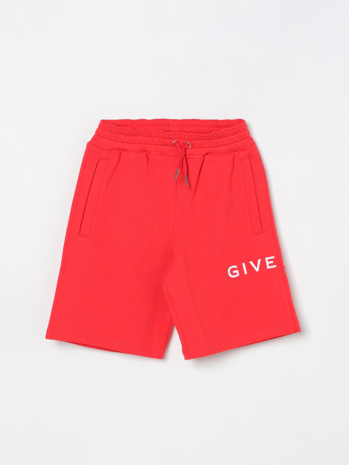 GIVENCHY PANTACOURT: Pantacourt enfant Givenchy, Rouge - Img 1