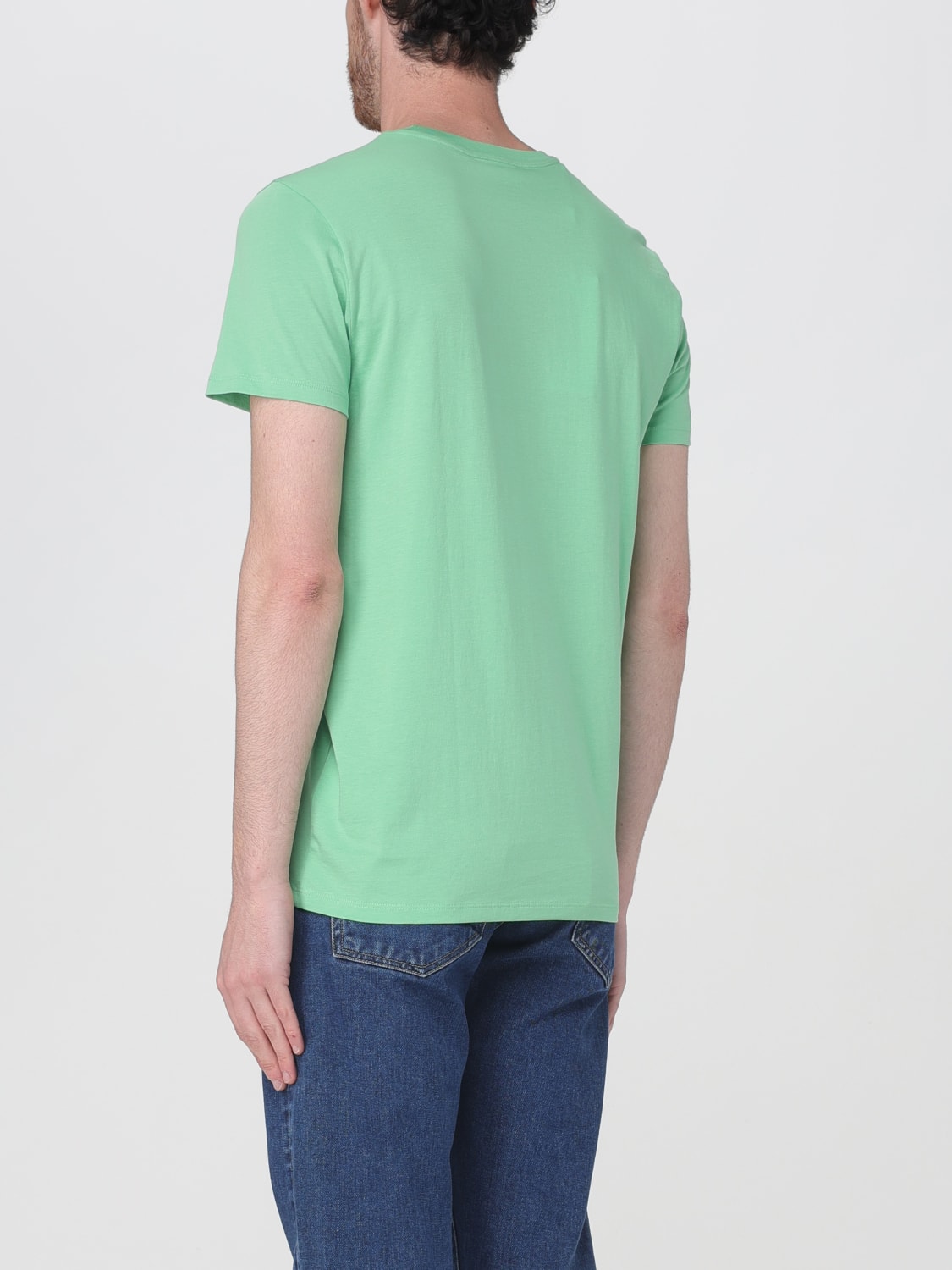 LACOSTE: T-shirt men - Acid Green | Lacoste t-shirt TH6709 LACOSTE: T-shirt men - Acid Green | Lacoste t-shirt TH6709