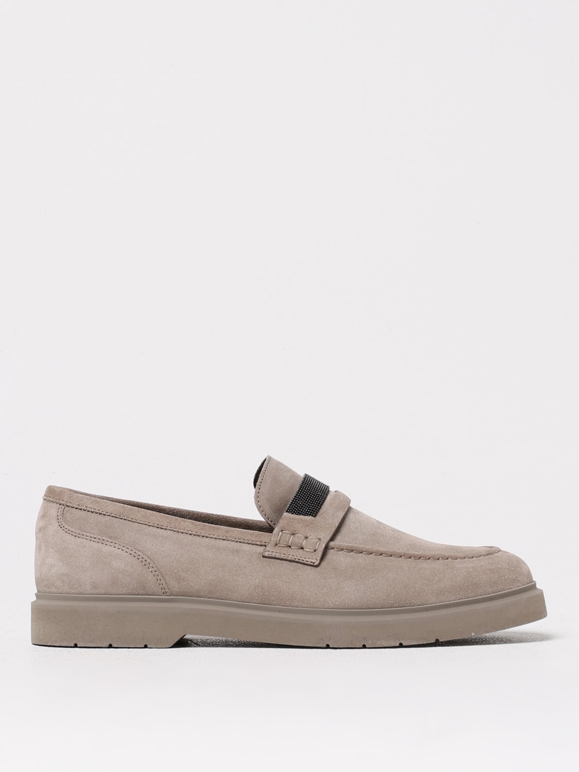 BRUNELLO CUCINELLI LOAFER: Shoes woman Brunello Cucinelli, Ice - Img 1