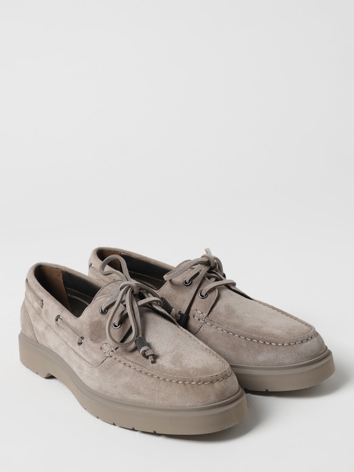 ローファー・オックスフォード BRUNELLO CUCINELLI Woman Loafers Ice MZSFG2955 C5859 BRUNELLO CUCINELLI: Shoes woman - Ice | Brunello Cucinelli