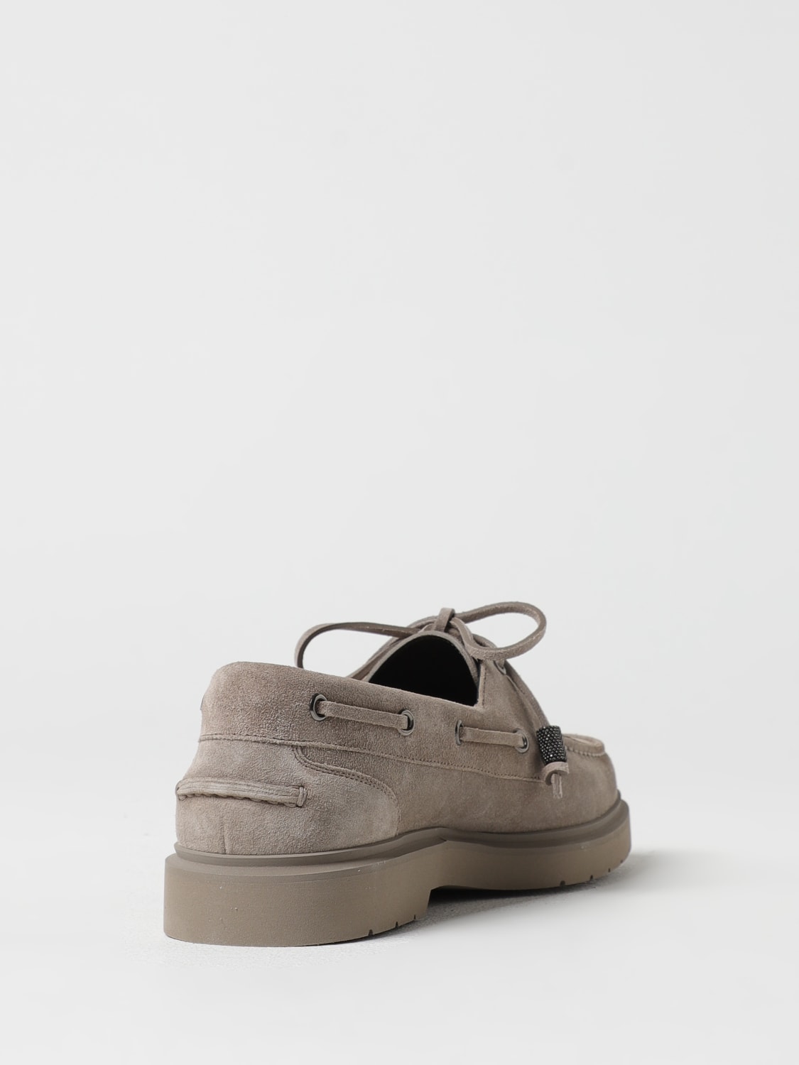 BRUNELLO CUCINELLI LOAFER: Shoes woman Brunello Cucinelli, Ice - Img 3