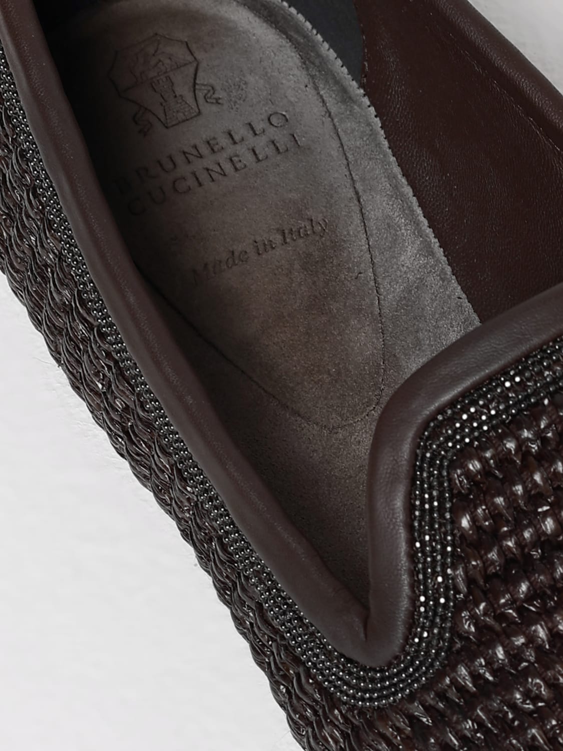 バレエシューズ BRUNELLO CUCINELLI MZ39C2923 C300 Slippers Scarpe BRUNELLO CUCINELLI: Shoes woman - Dark | Brunello Cucinelli