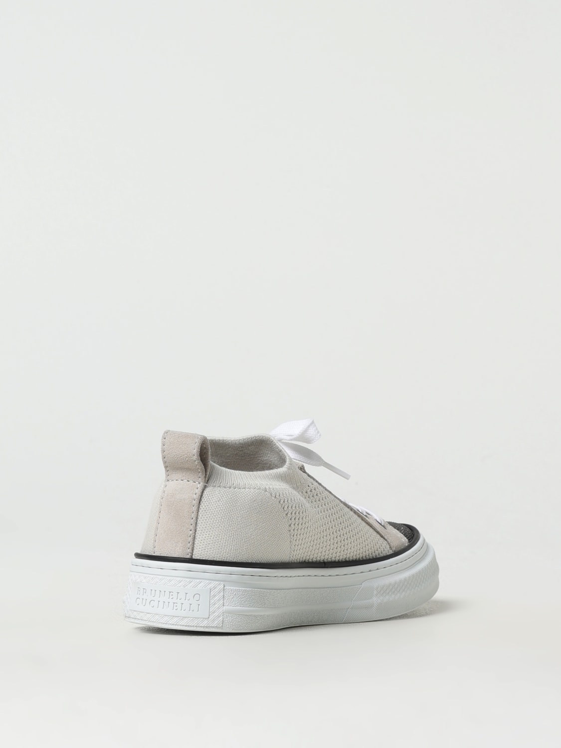 スニーカー BRUNELLO CUCINELLI Women Sneakers MZ35G2650 C9588 WHITE Knitted sneakers BRUNELLO CUCINELLI MZ35G2650 C9588 - Gianni