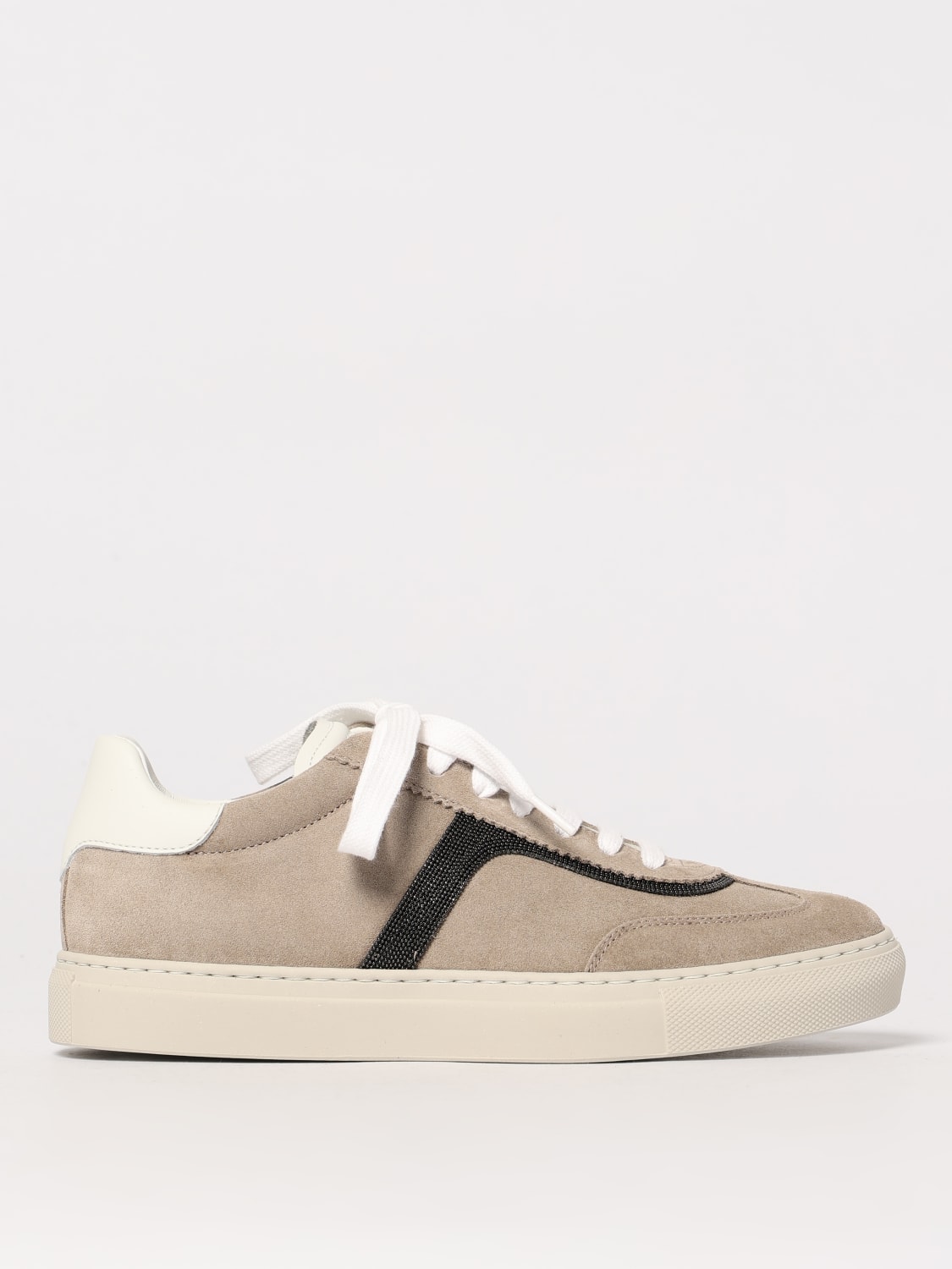 BRUNELLO CUCINELLI SNEAKERS: Sneakers woman Brunello Cucinelli, Ice - Img 1