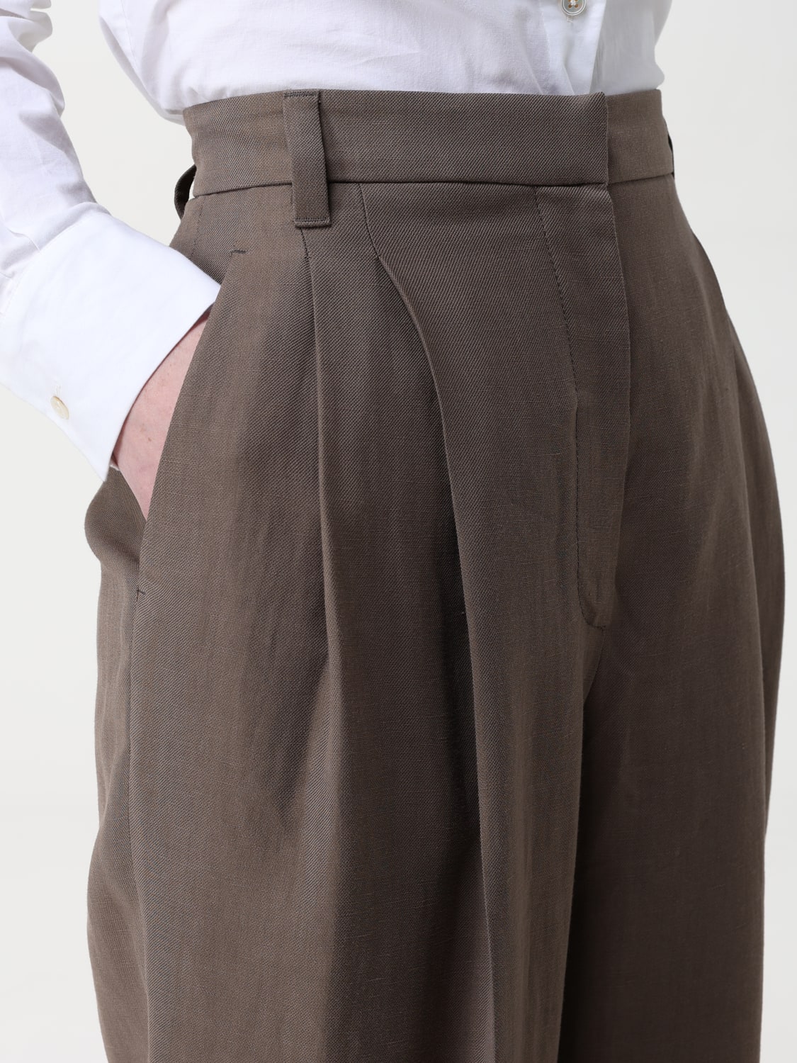 パンツ BRUNELLO CUCINELLI PANTS (MH126P8669 C2925) BRUNELLO CUCINELLI: Pants woman - Dark | Brunello Cucinelli