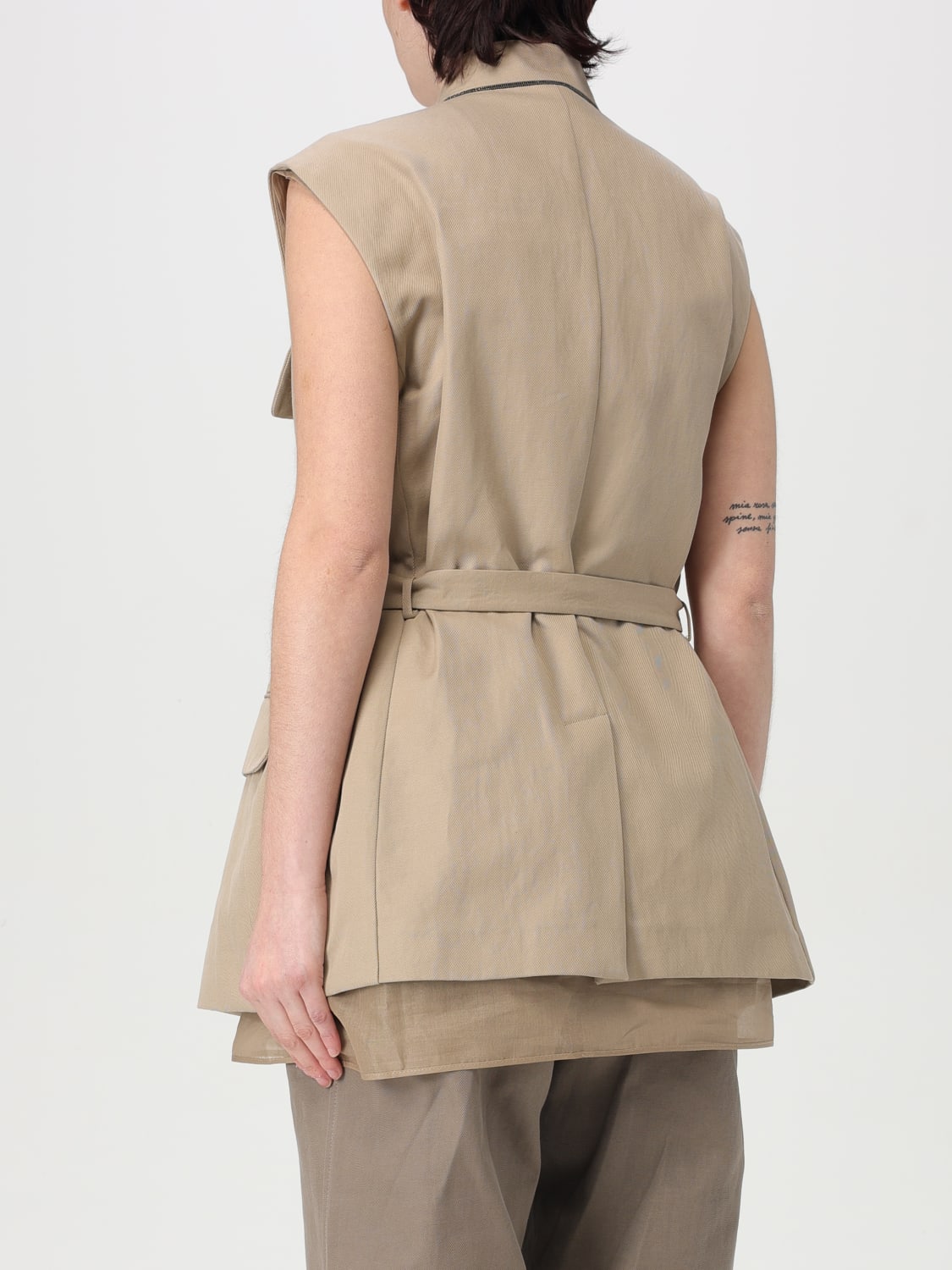 ベスト・ジレ BRUNELLO CUCINELLI Women Vests ML1457345C2910 Beige 12528348OR_14_f.jpg?impolicy=