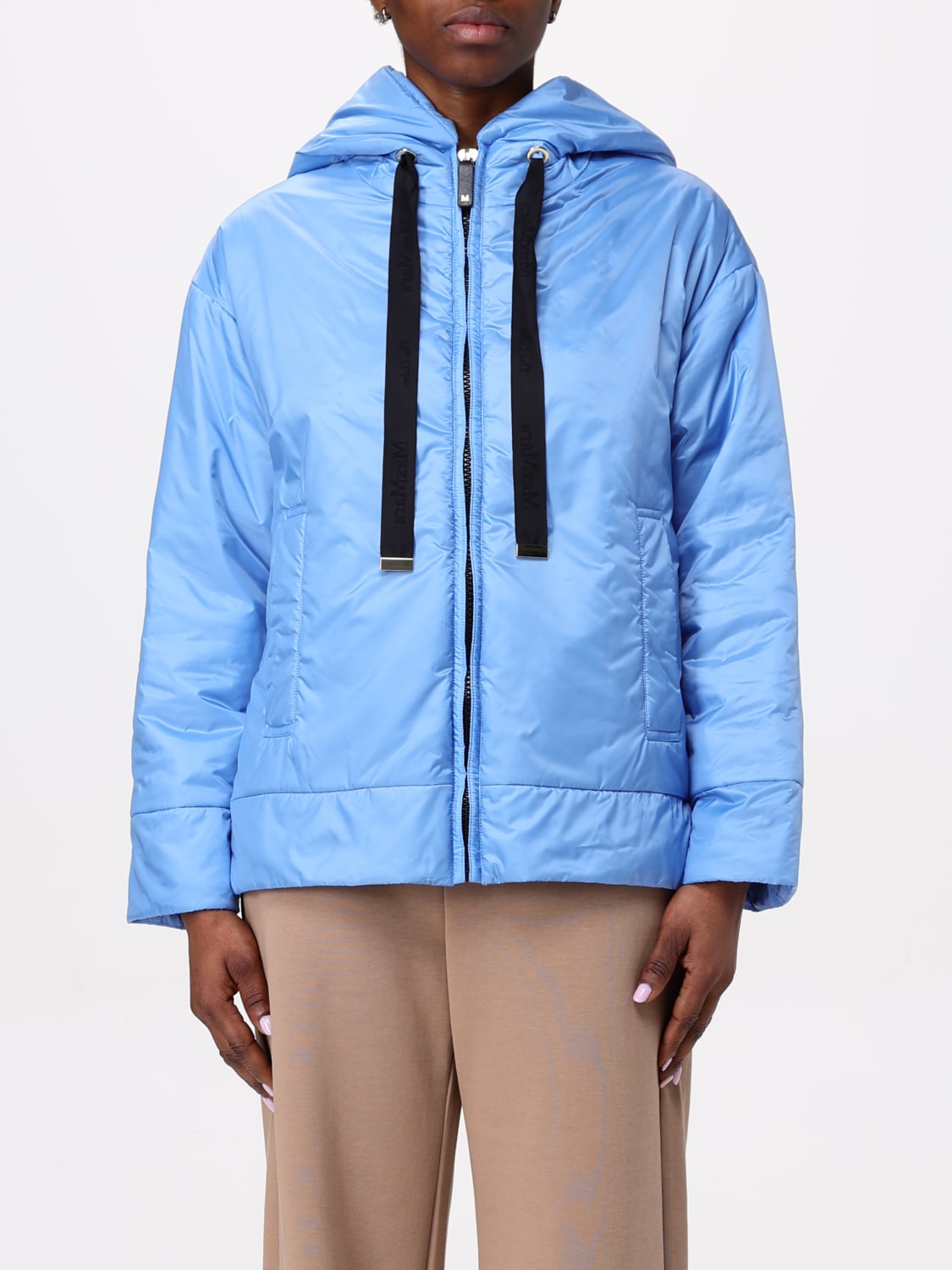 ジャケット MAX MARA THE CUBE Woman Jacket Blue 2519481124600 095 MAX MARA THE CUBE: Jacket woman - Blue | Max Mara The Cube
