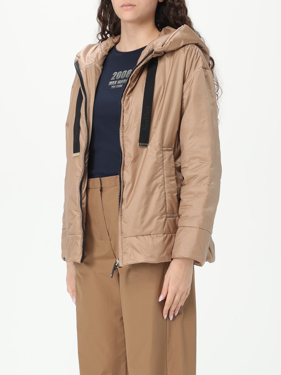 ジャケット MAX MARA THE CUBE Woman Jacket Camel 2519021094650 004 MAX MARA THE CUBE: Jacket woman - Camel | Max Mara The Cube