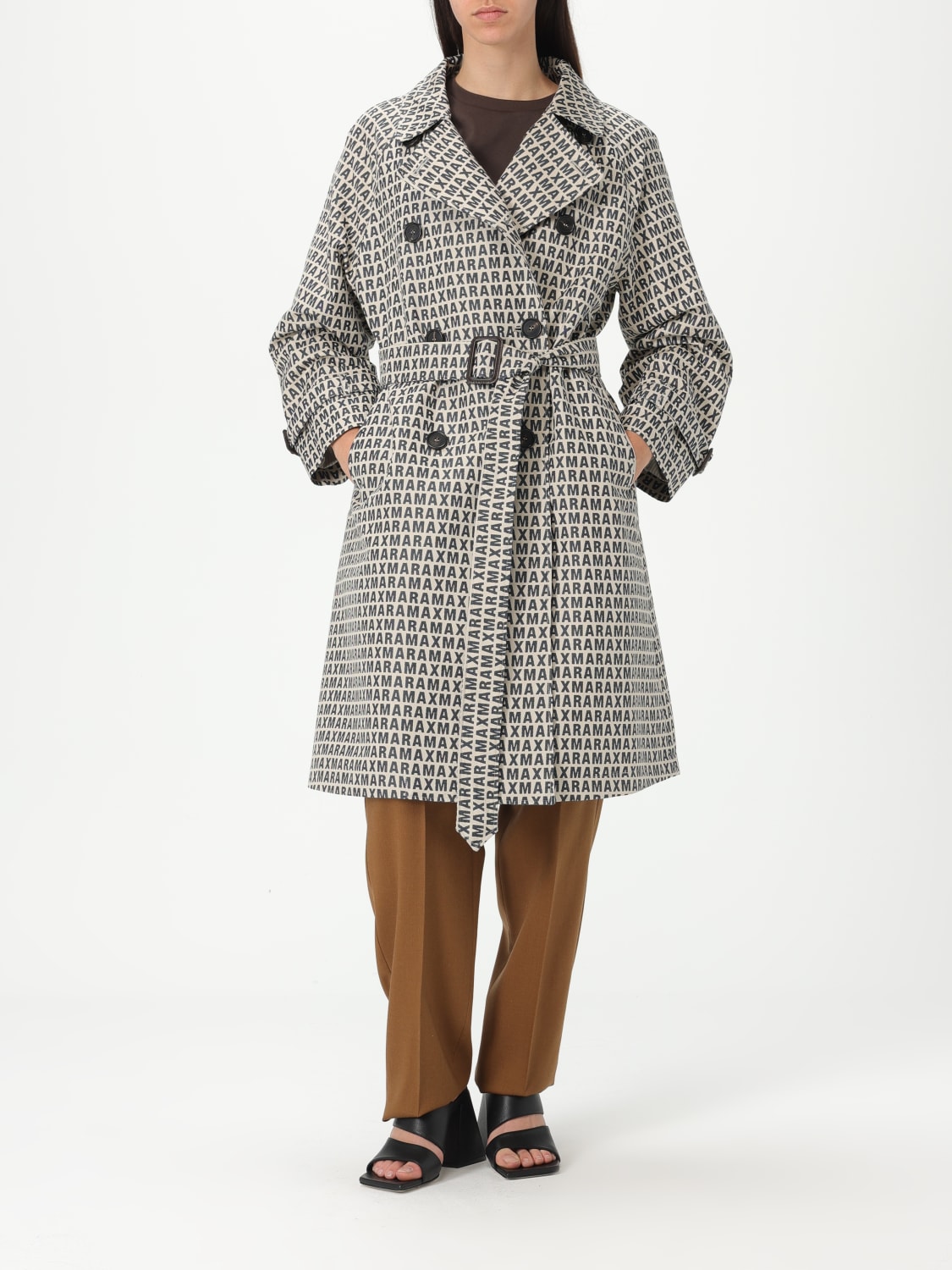 MAX MARA THE CUBE CHAQUETA: Abrigo mujer Max Mara The Cube, Azul Oscuro - Img 2