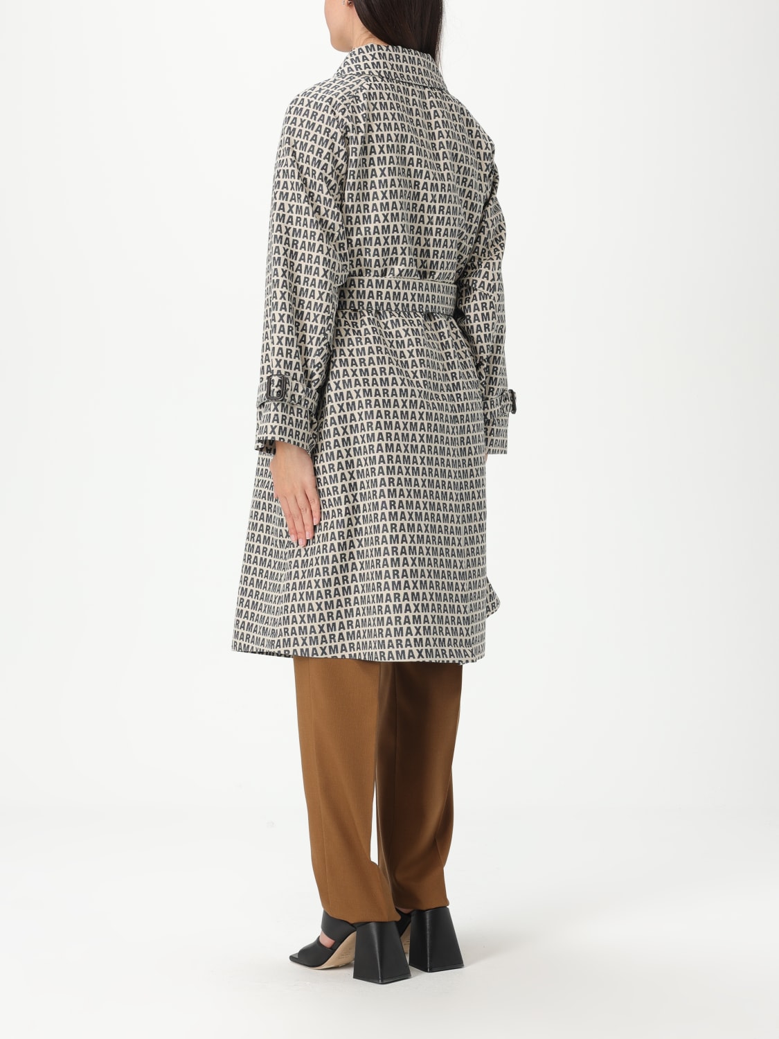 MAX MARA THE CUBE CHAQUETA: Abrigo mujer Max Mara The Cube, Azul Oscuro - Img 3