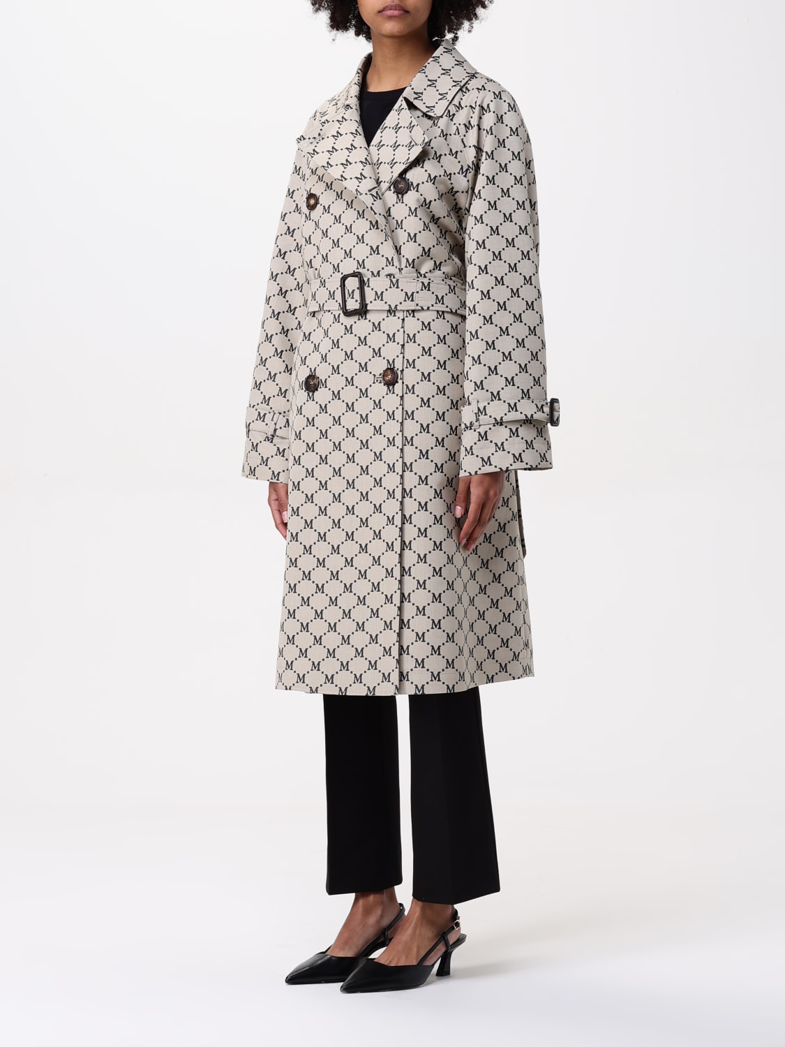 MAX MARA THE CUBE CHAQUETA: Abrigo mujer Max Mara The Cube, Negro - Img 4