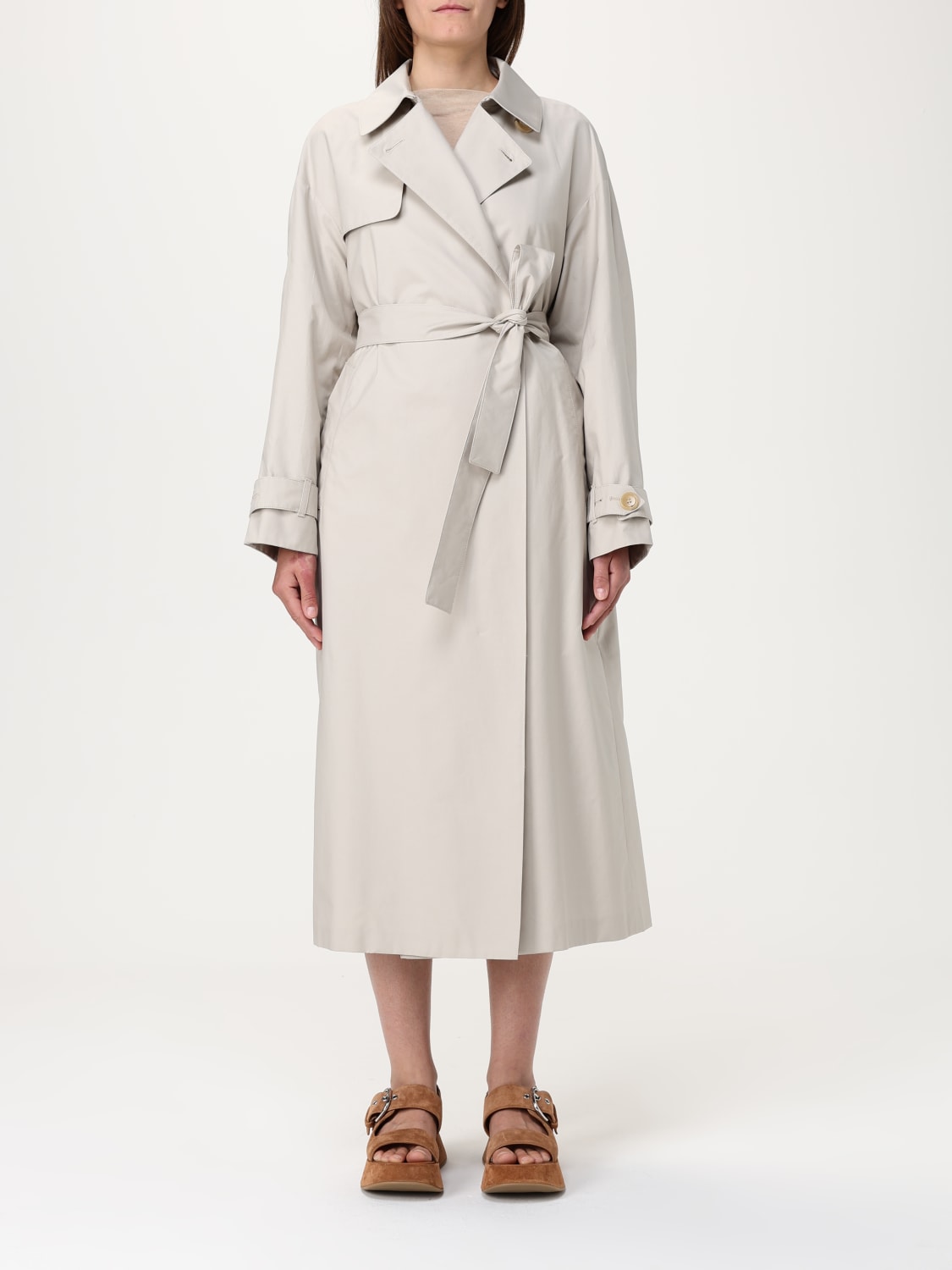 コート MAX MARA THE CUBE Woman Coat Ivory 2519021064600 002 MAX MARA THE CUBE: Coat woman - Ivory | Max Mara The Cube