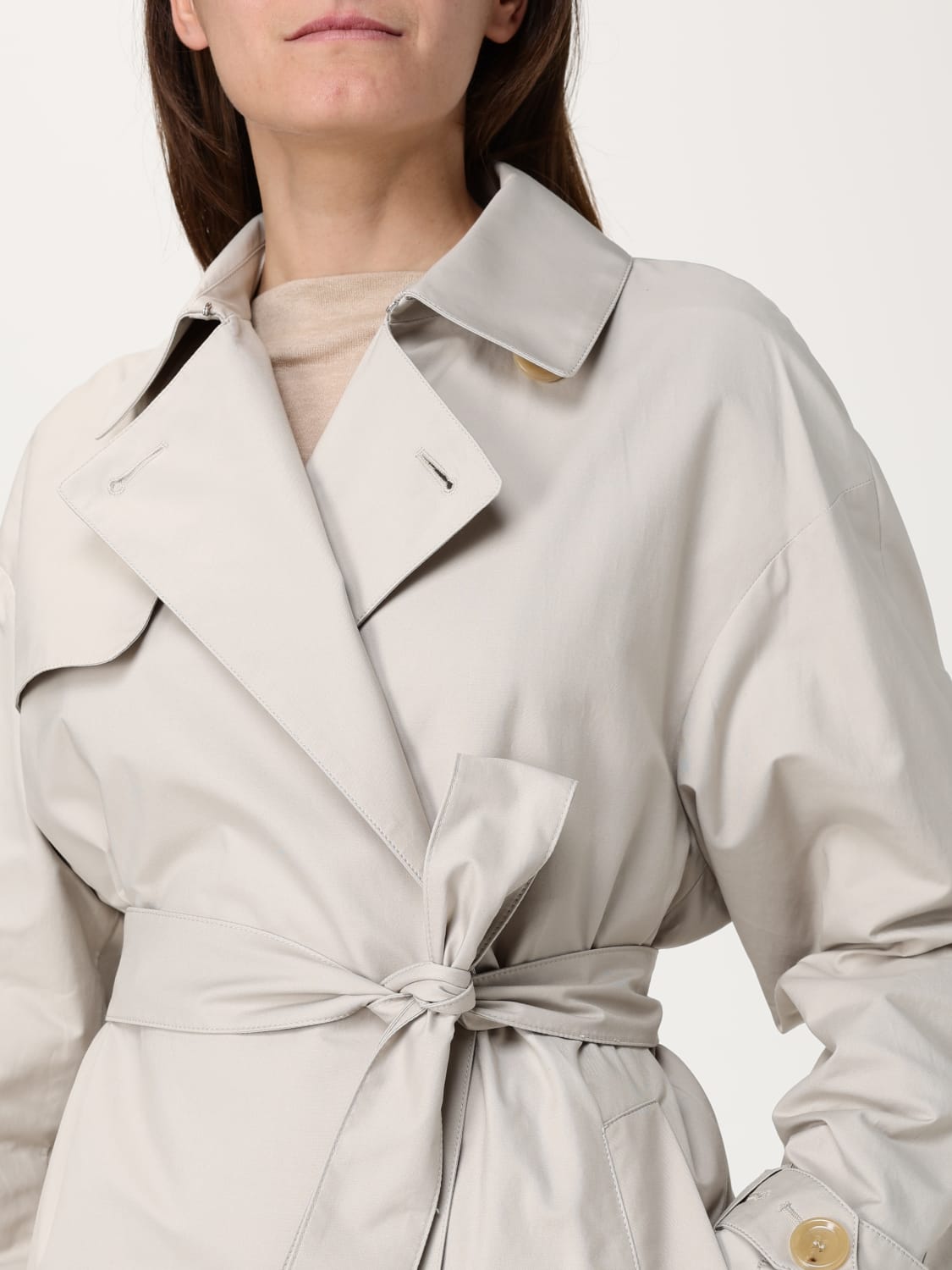 コート MAX MARA THE CUBE Woman Coat Ivory 2519021064600 002 MAX MARA THE CUBE: Coat woman - Ivory | Max Mara The Cube