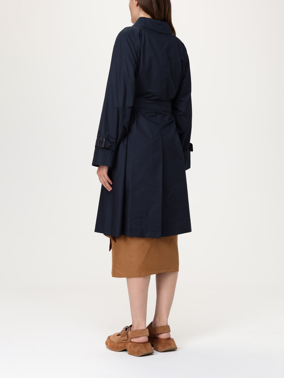 MAX MARA THE CUBE CHAQUETA: Abrigo mujer Max Mara The Cube, Azul Oscuro - Img 3