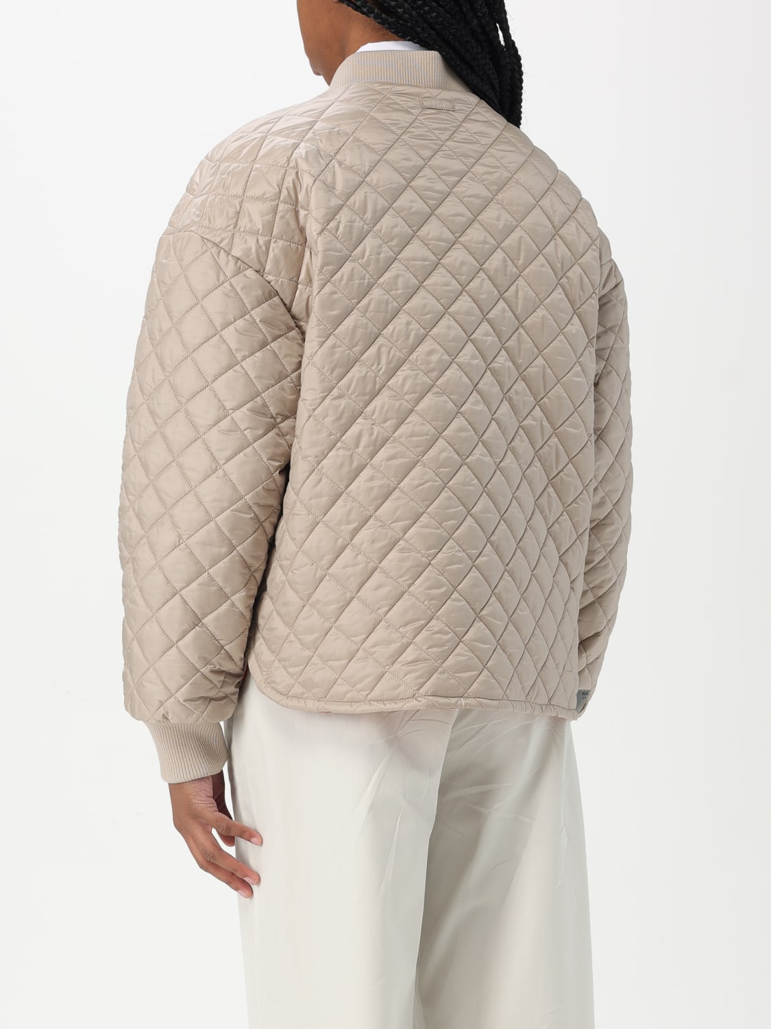 MAX MARA THE CUBE CHAQUETA: Chaqueta mujer Max Mara The Cube, Cuero - Img 3