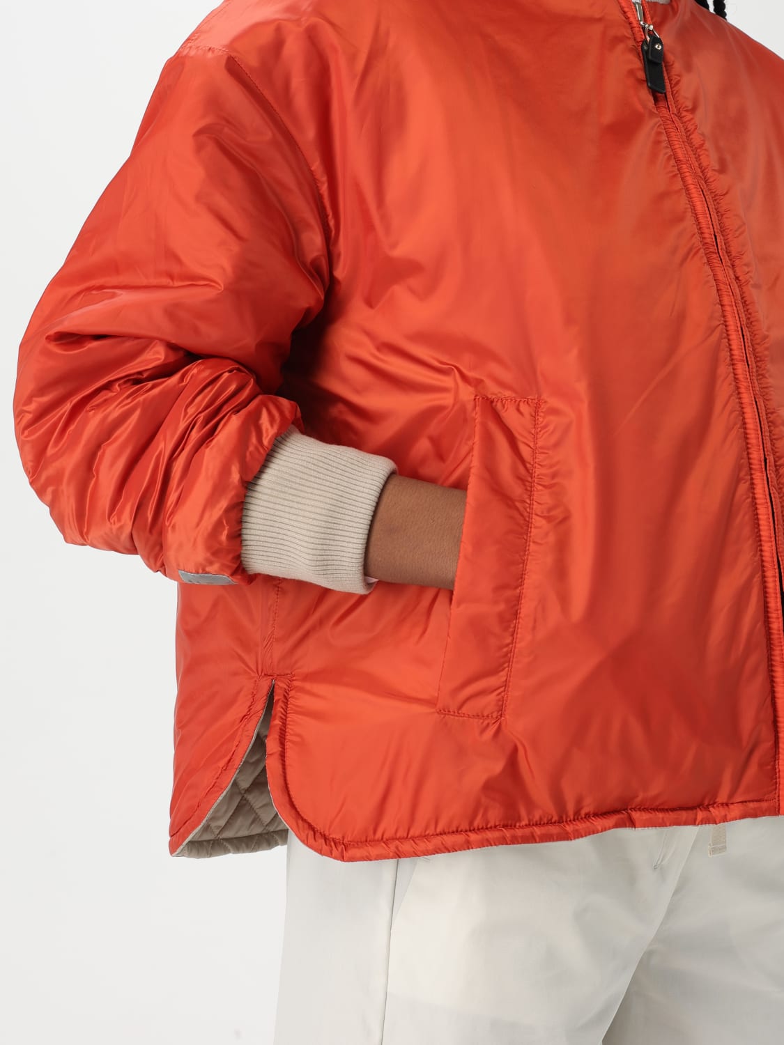 MAX MARA THE CUBE CHAQUETA: Chaqueta mujer Max Mara The Cube, Cuero - Img 5