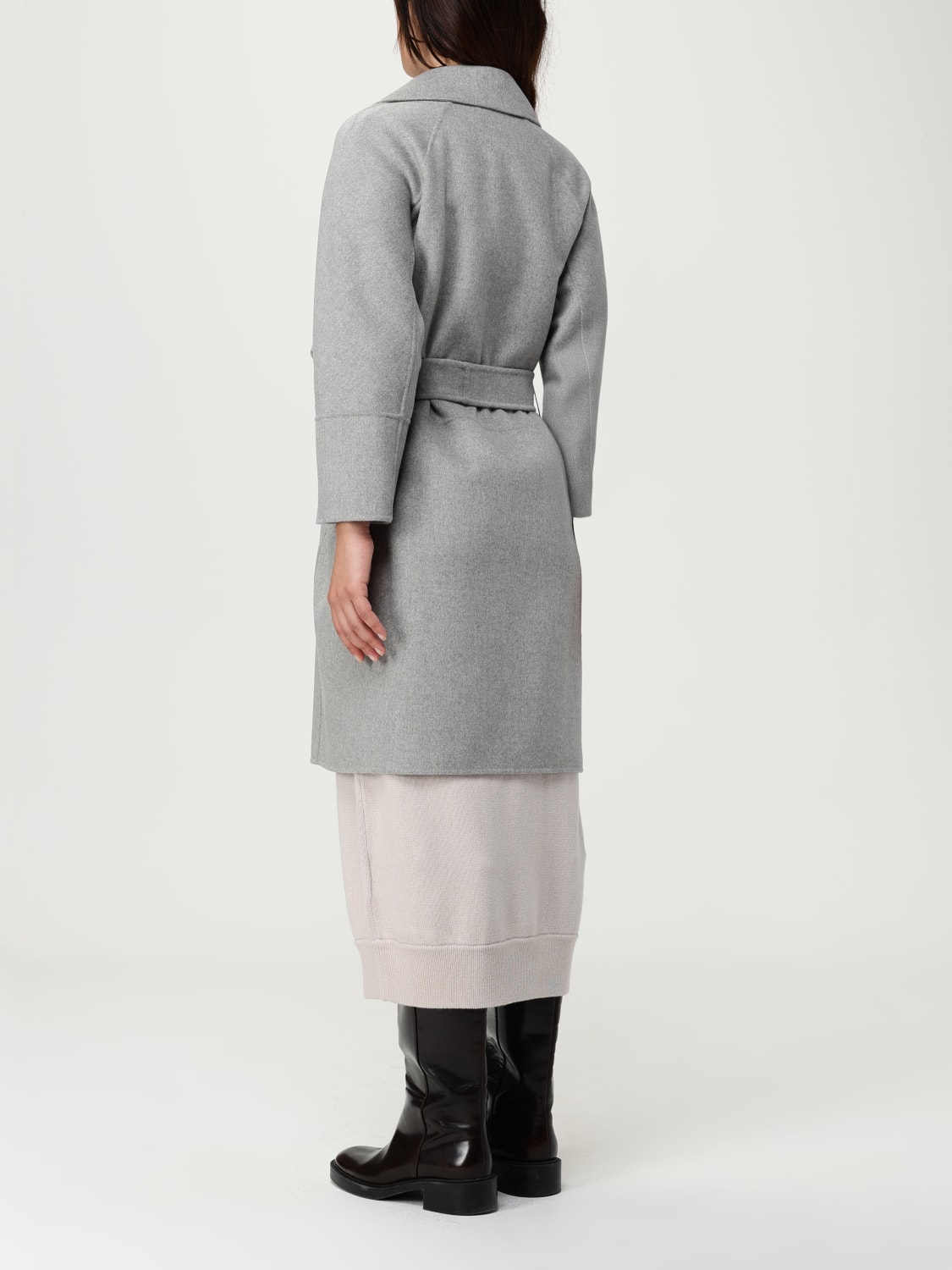 'S MAX MARA CAPPOTTO: Cappotto 'S Max Mara in lana vergine, Grigio - Img 2