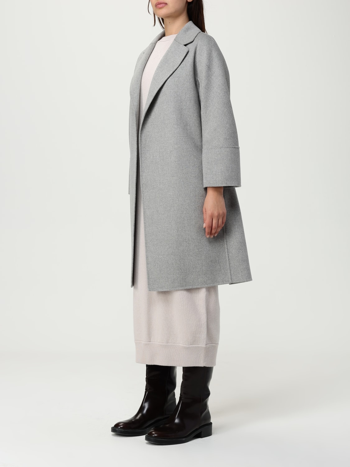'S MAX MARA CAPPOTTO: Cappotto 'S Max Mara in lana vergine, Grigio - Img 3