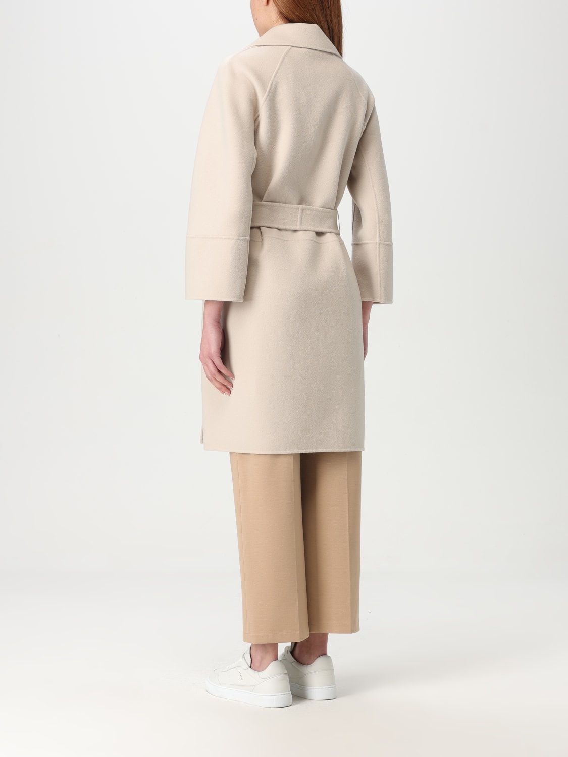コート MAX MARA Woman Coat Sand 2519021024600 013 Down jacket 'S Max Mara Trecoat sand color | H-Brands