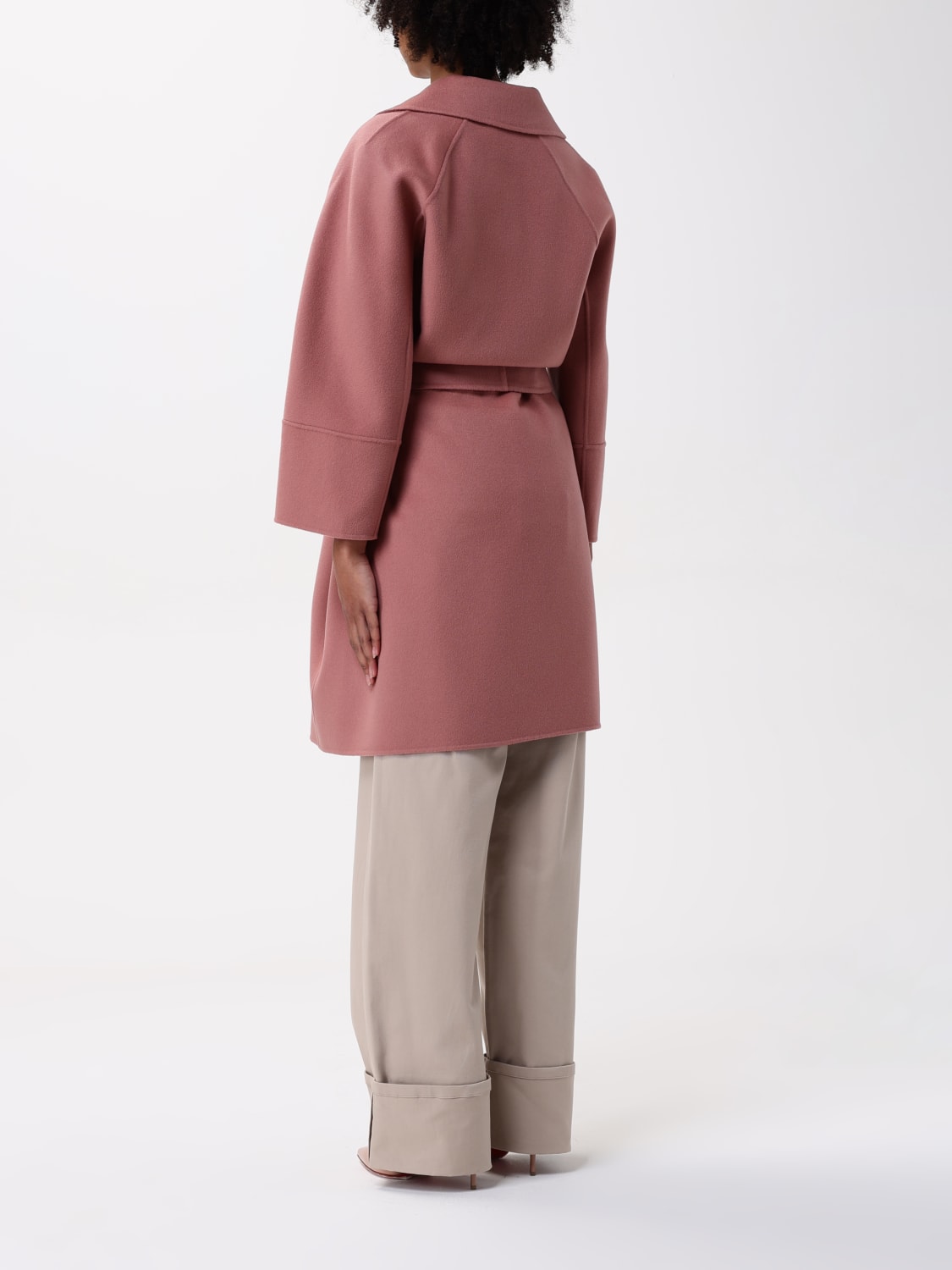 コート MAX MARA Woman Coat Violet 2511081061600 019 S MAX MARA: Coat woman - Blush Pink | 'S Max Mara coat