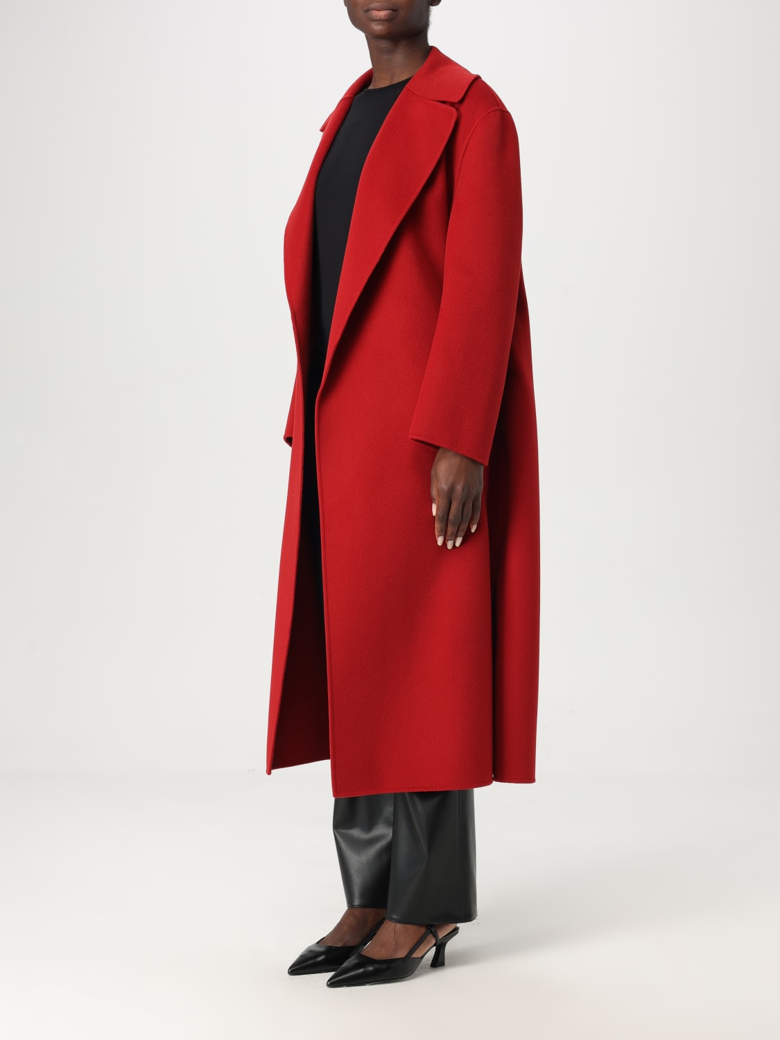 コート S MAX MARA Women Coats 2519011011600LIVIA 79 RED S MAX MARA: Coat woman - Red | 'S Max Mara coat