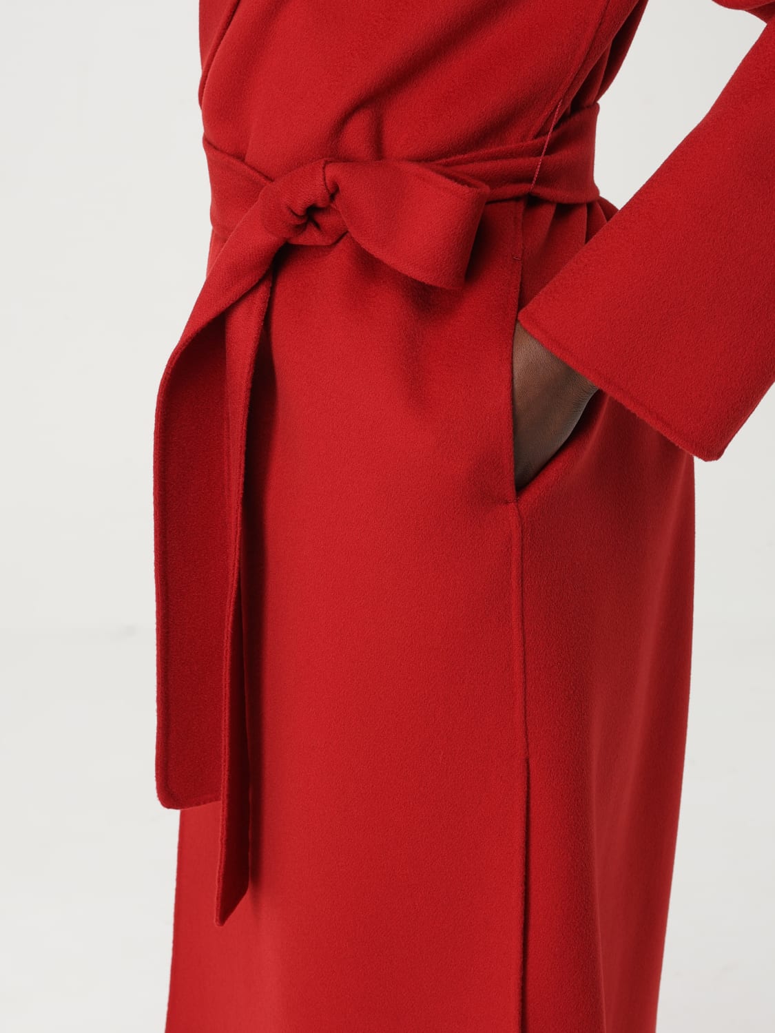 コート S MAX MARA Women Coats 2519011011600LIVIA 79 RED S MAX MARA: Coat woman - Red | 'S Max Mara coat
