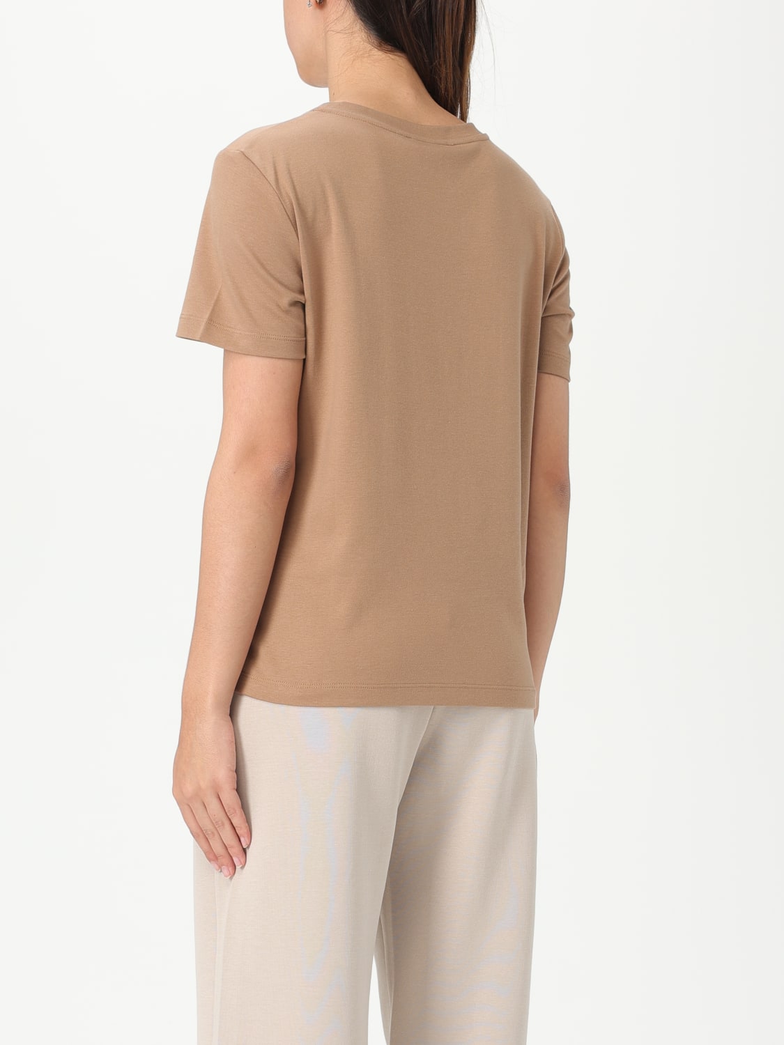 Tシャツ・カットソー 'S Max Mara Woman T-Shirt Camel 2519971011600 003 S MAX MARA: T-shirt woman - Camel | 'S Max Mara t-shirt