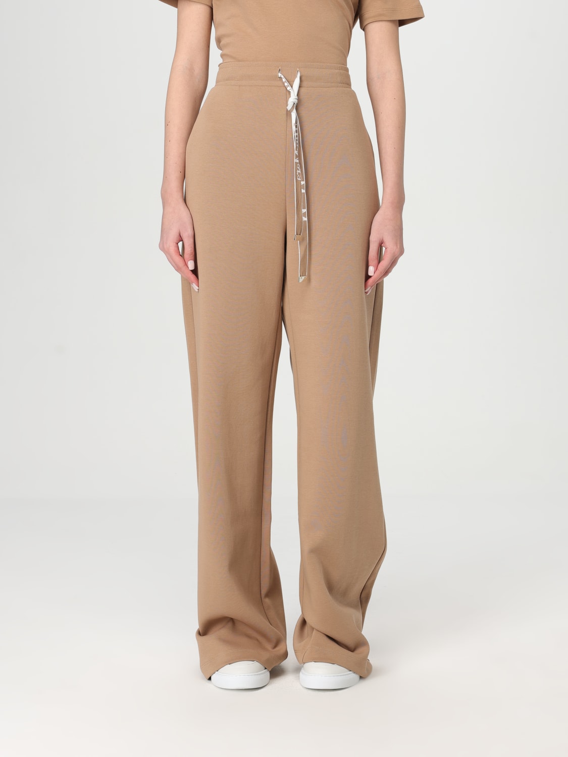 S MAX MARA：パンツ レディース - キャメル | GIGLIO.COM