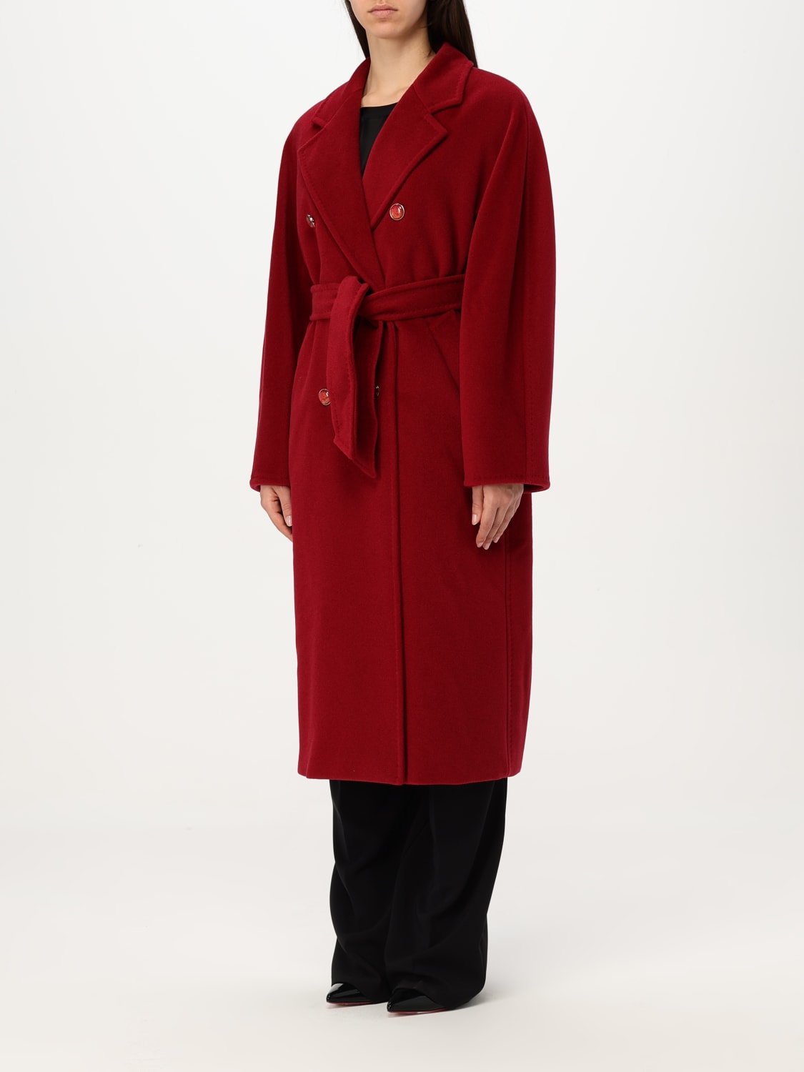 コート MAX MARA Woman Coat Leather 2511011101600 092 MAX MARA: Coat woman - Red | Max Mara coat 2511011021600