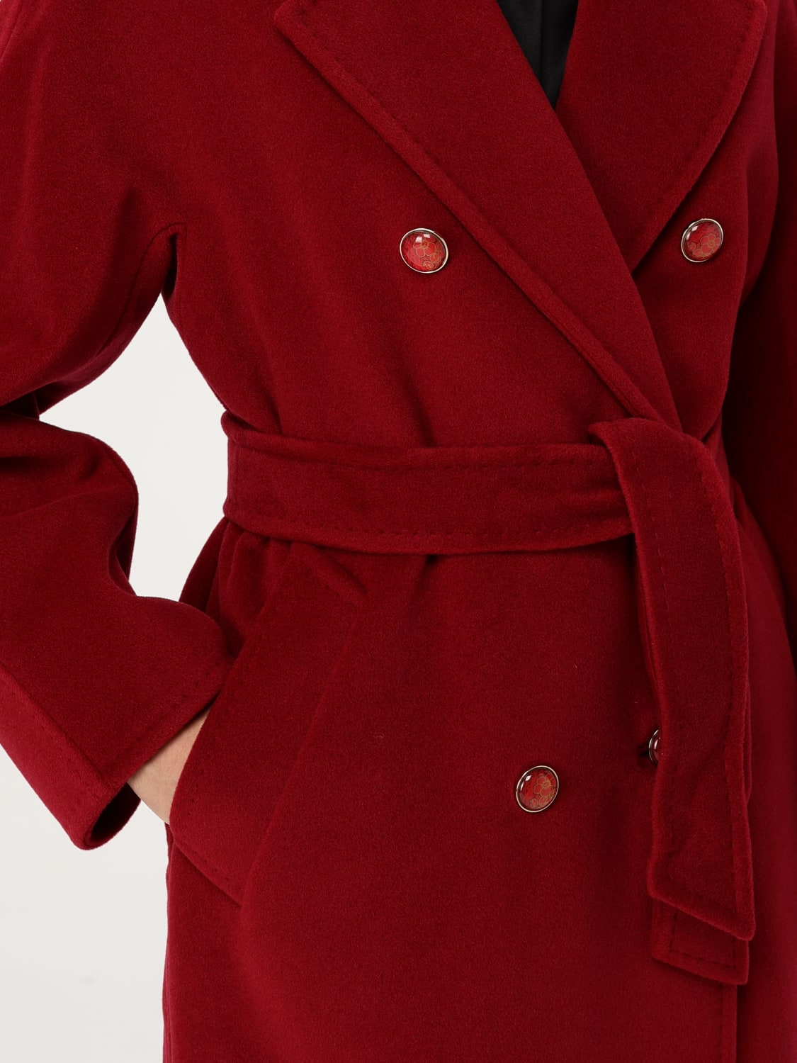 コート MAX MARA Woman Coat Leather 2511011101600 092 Women's Leather and Sheepskin Jackets | Max Mara