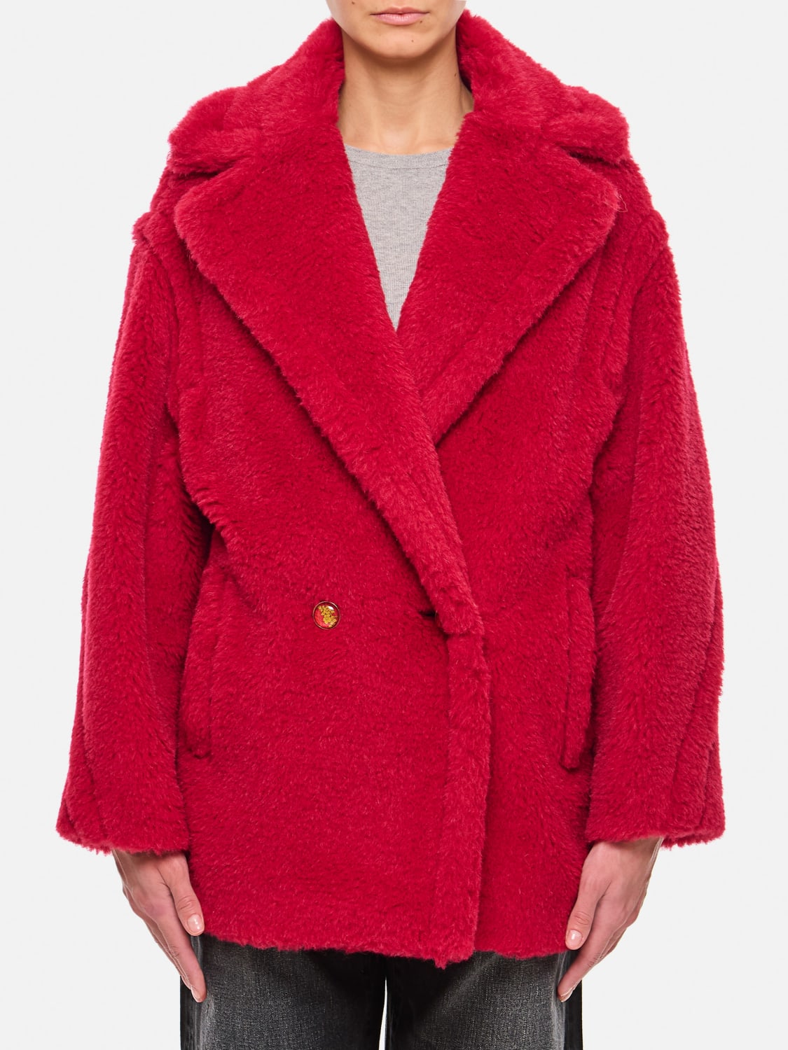 MAX MARA: Coat woman - Red | Max Mara coat 2511081011600