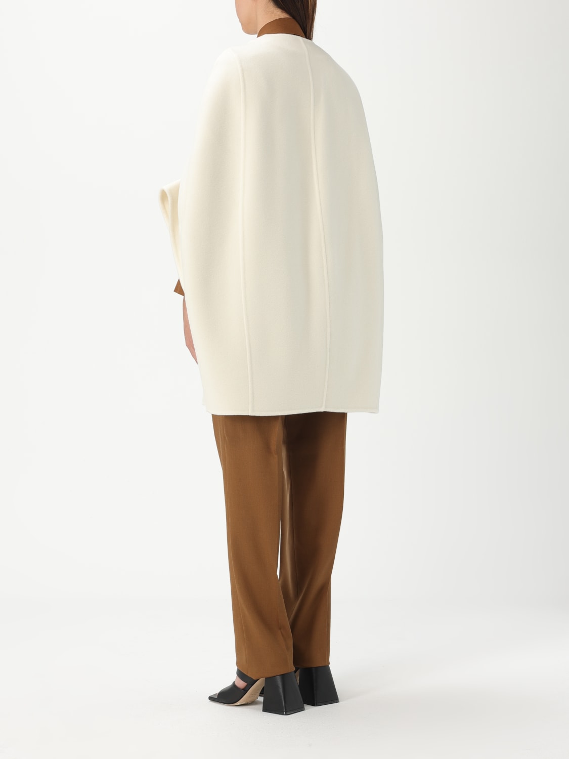 MAX MARA ABRIGO: Abrigo mujer Max Mara, Blanco - Img 3