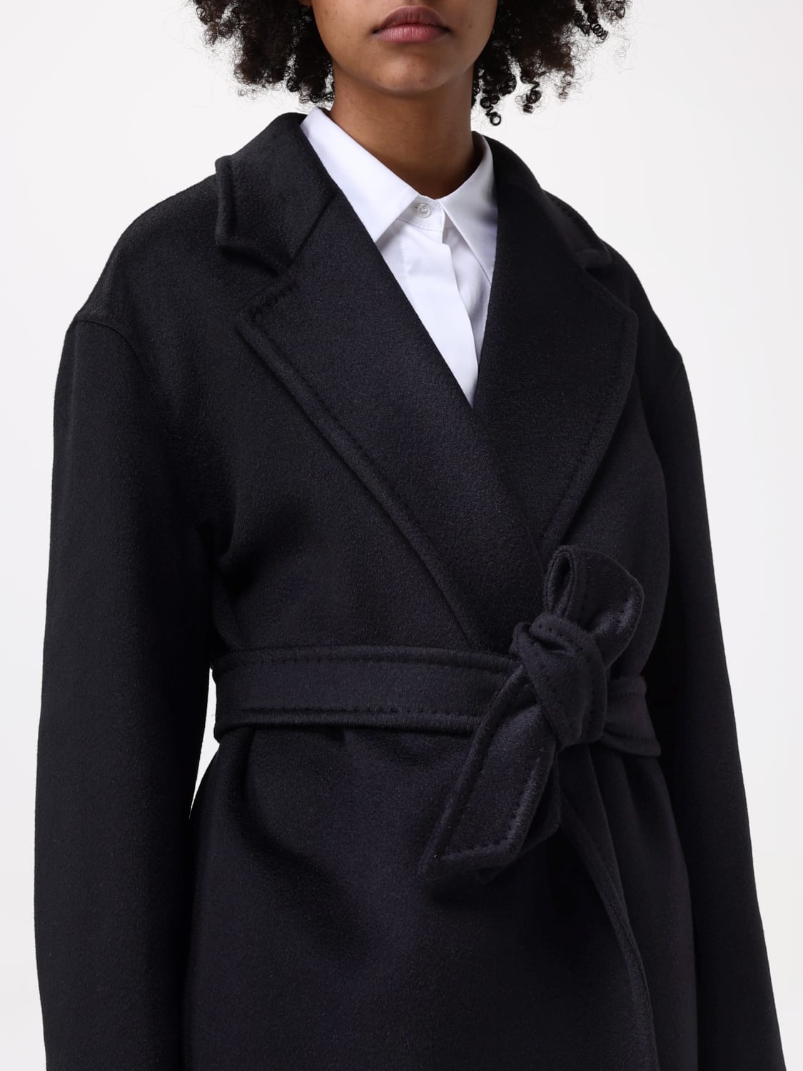 コート MAX MARA Woman Coat Black 2511011101600 011 MAX MARA: Coat woman - Black | Max Mara coat 2511011101600